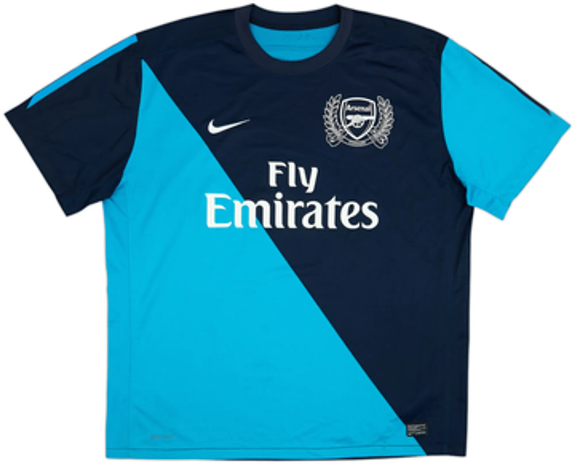 2011-12 Arsenal Away Shirt Arteta #8 - 7/10 - (XXL)