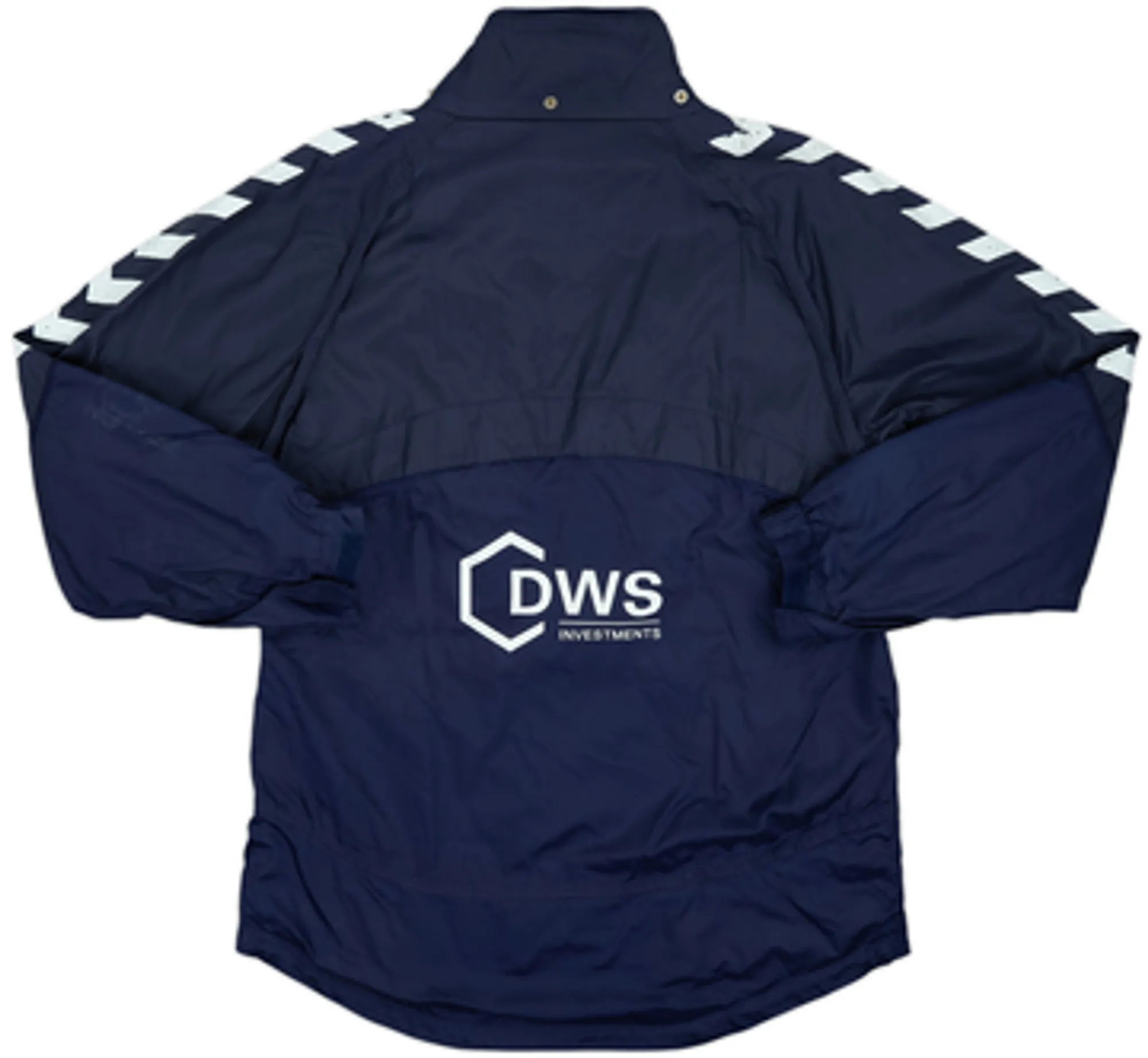 2005-06 Aston Villa Hummel Hooded Rain Jacket - 5/10 - (L)