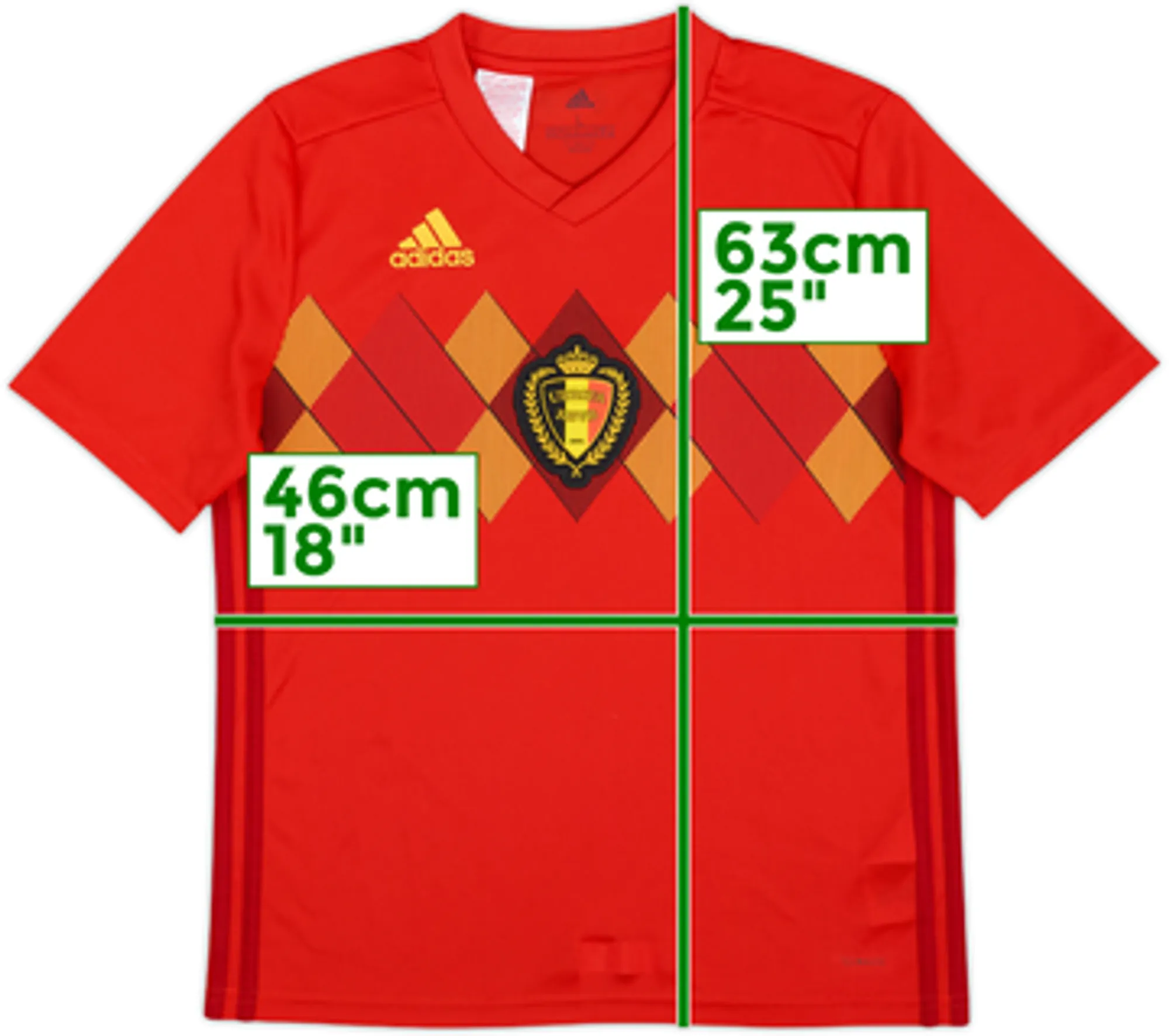 2018-19 Belgium Home Shirt - 10/10 - (L.Boys)