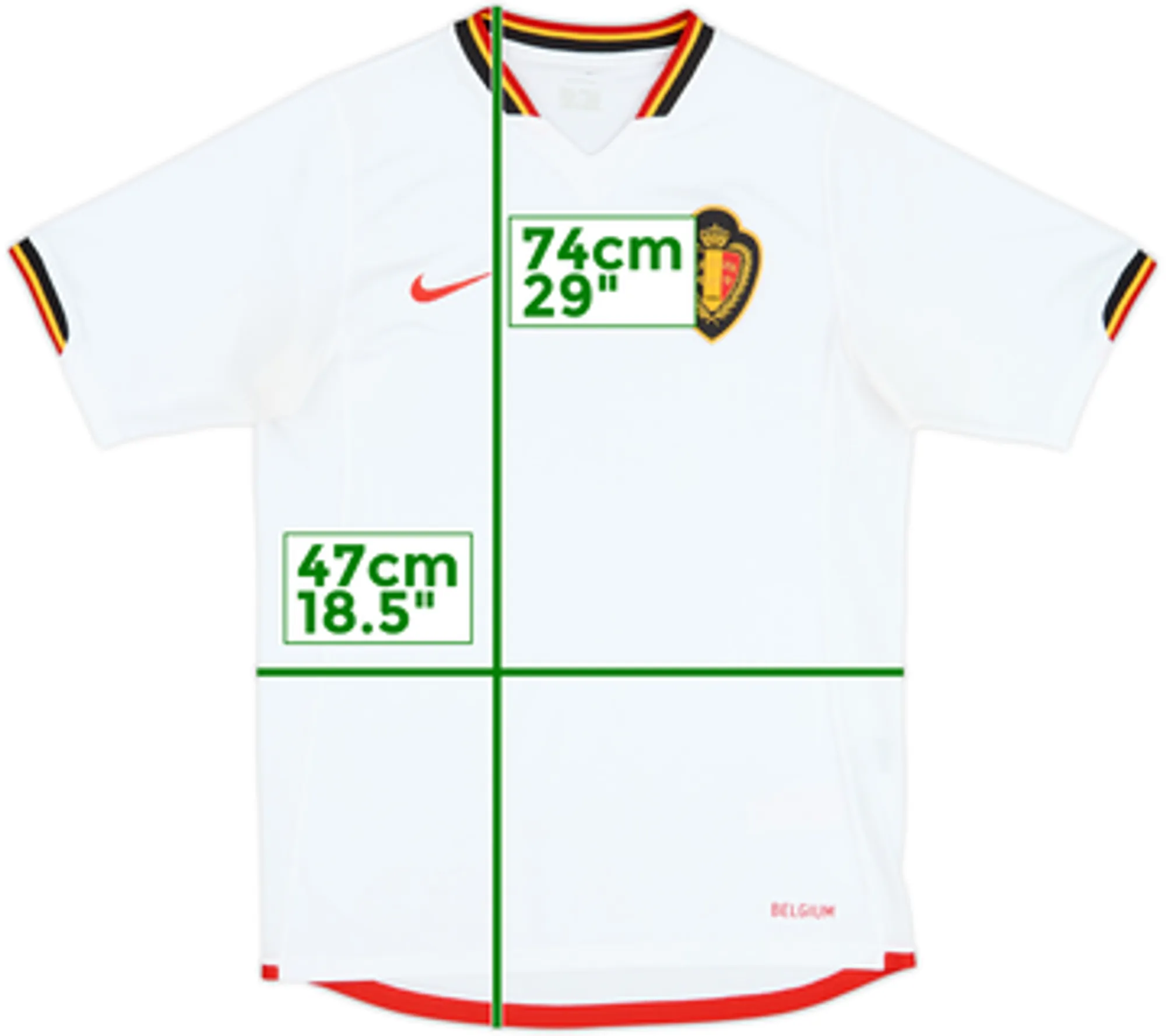 2006-08 Belgium Away Shirt - 9/10 - (S)