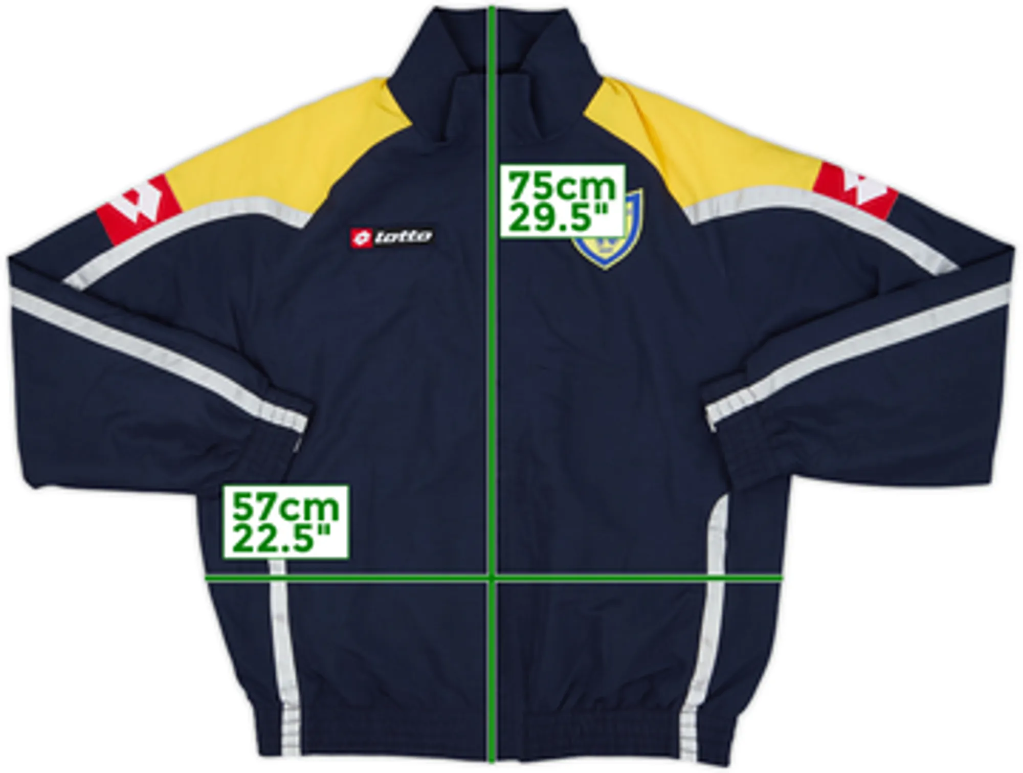 2004-05 Chievo Verona Lotto Hooded Rain Jacket - 8/10 - (L)