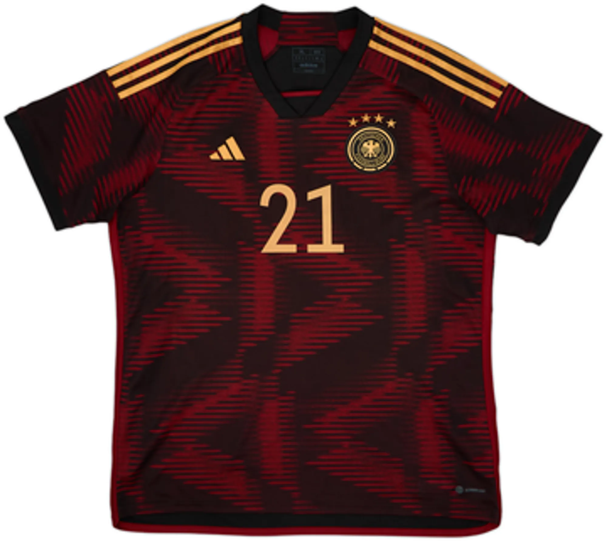 2022-23 Germany Away Shirt Gundogan #21 - 9/10 - (XL)