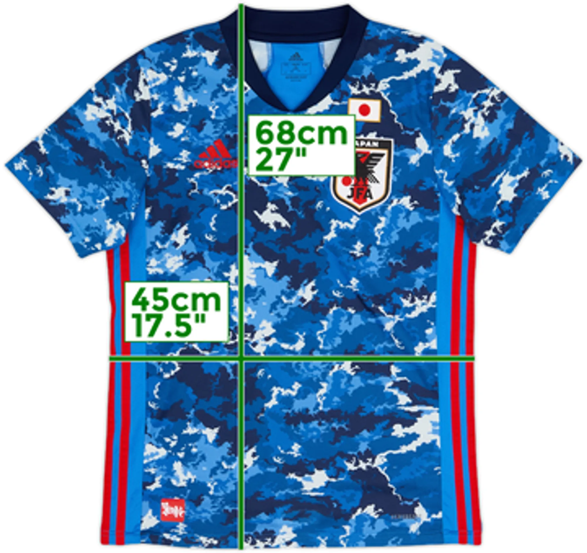 2020-21 Japan Home Shirt - 8/10 - (XS)
