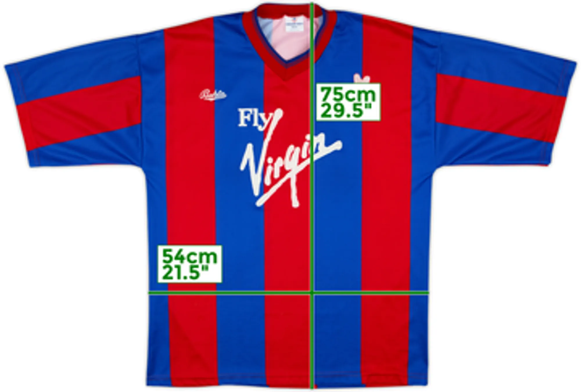 1988-90 Crystal Palace Home Shirt - 8/10 - (L)