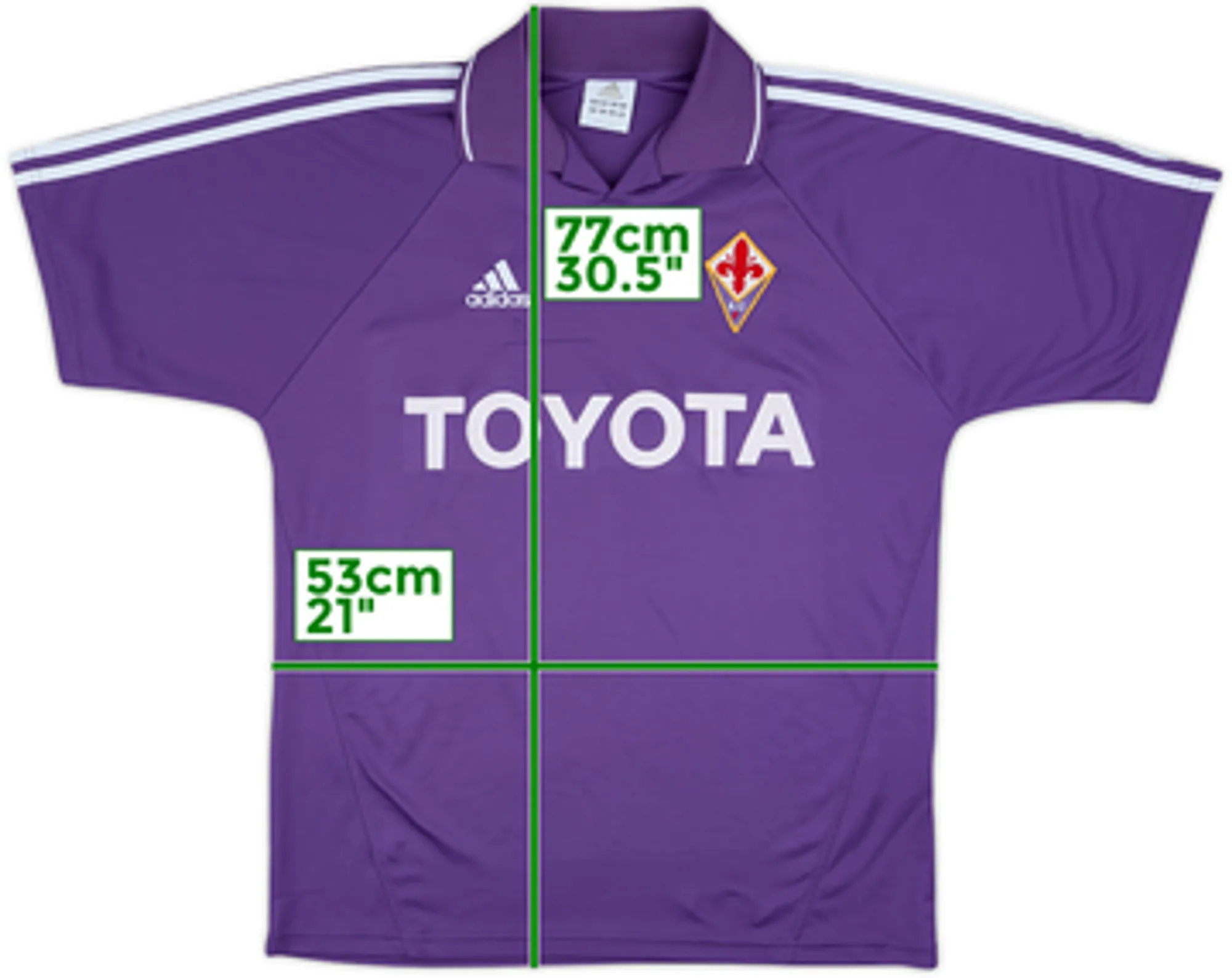 2004-05 Fiorentina Home Shirt - 6/10 - (M)