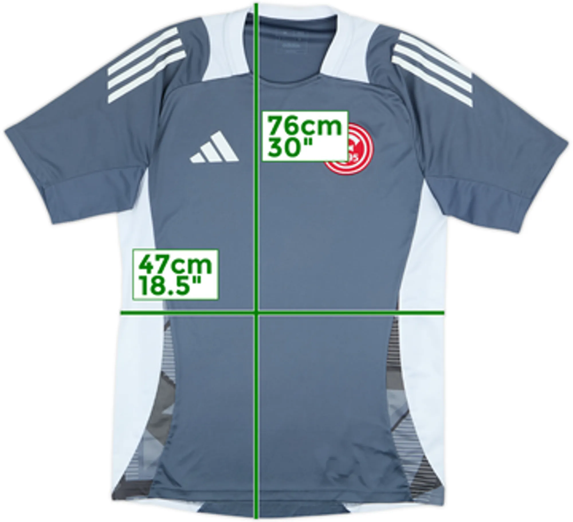 2023-24 Fortuna Dusseldorf adidas Training Shirt - 6/10 - (M)