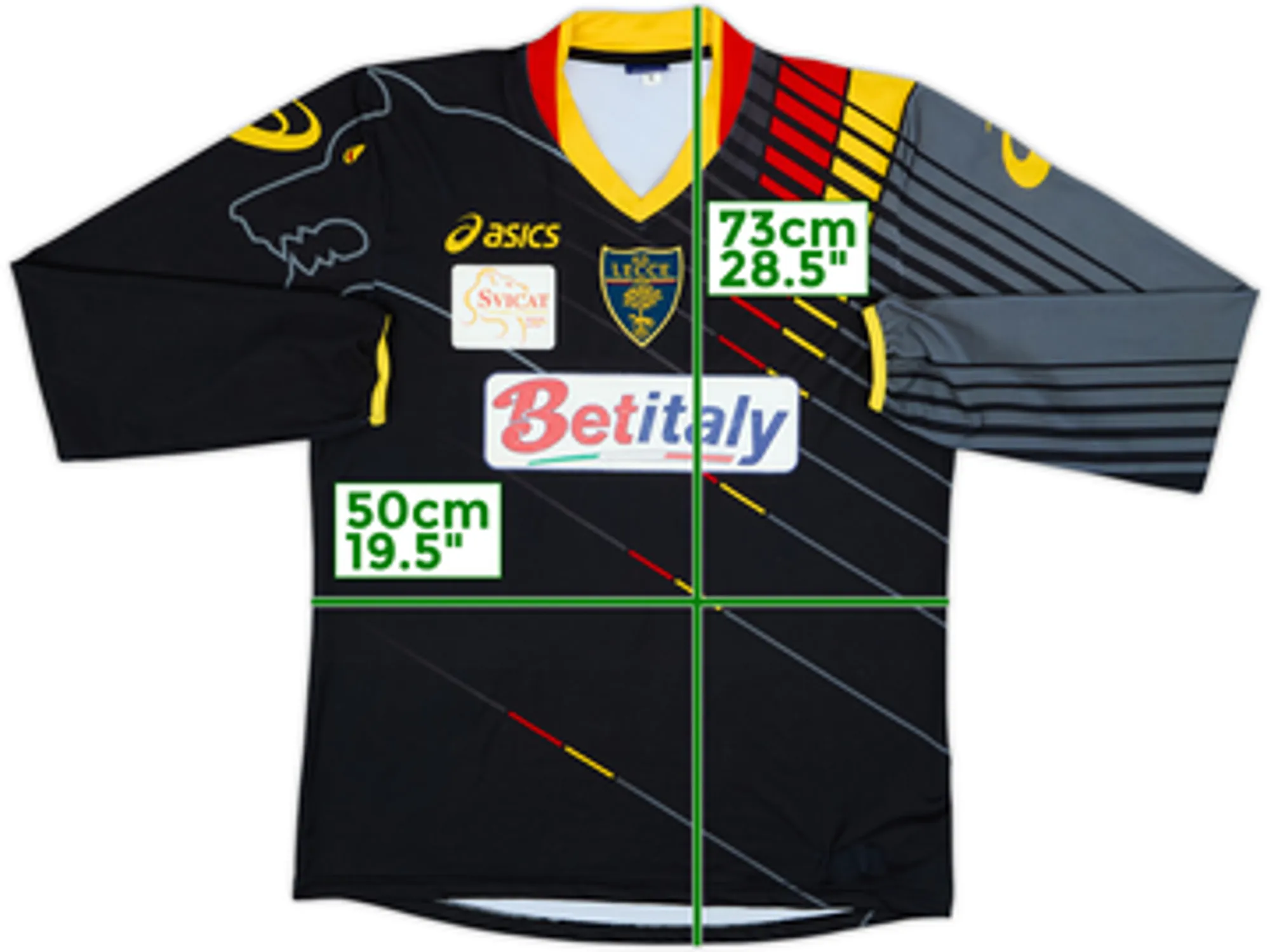 2012-13 Lecce Third L/S Shirt - 6/10 - (M)