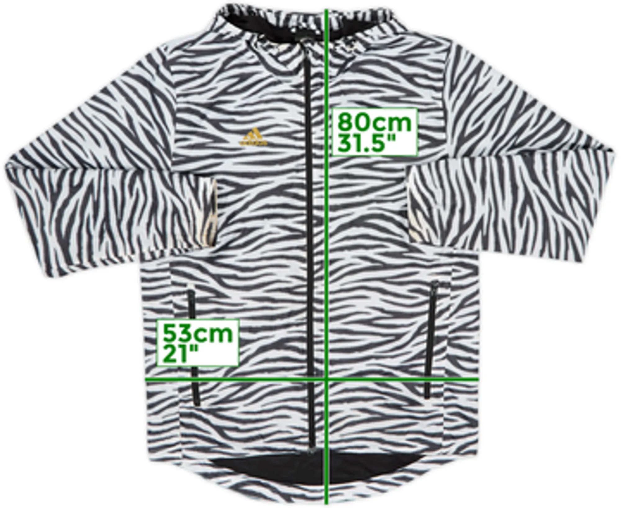 2016-17 Juventus adidas Hooded Track Jacket - 5/10 - (S)