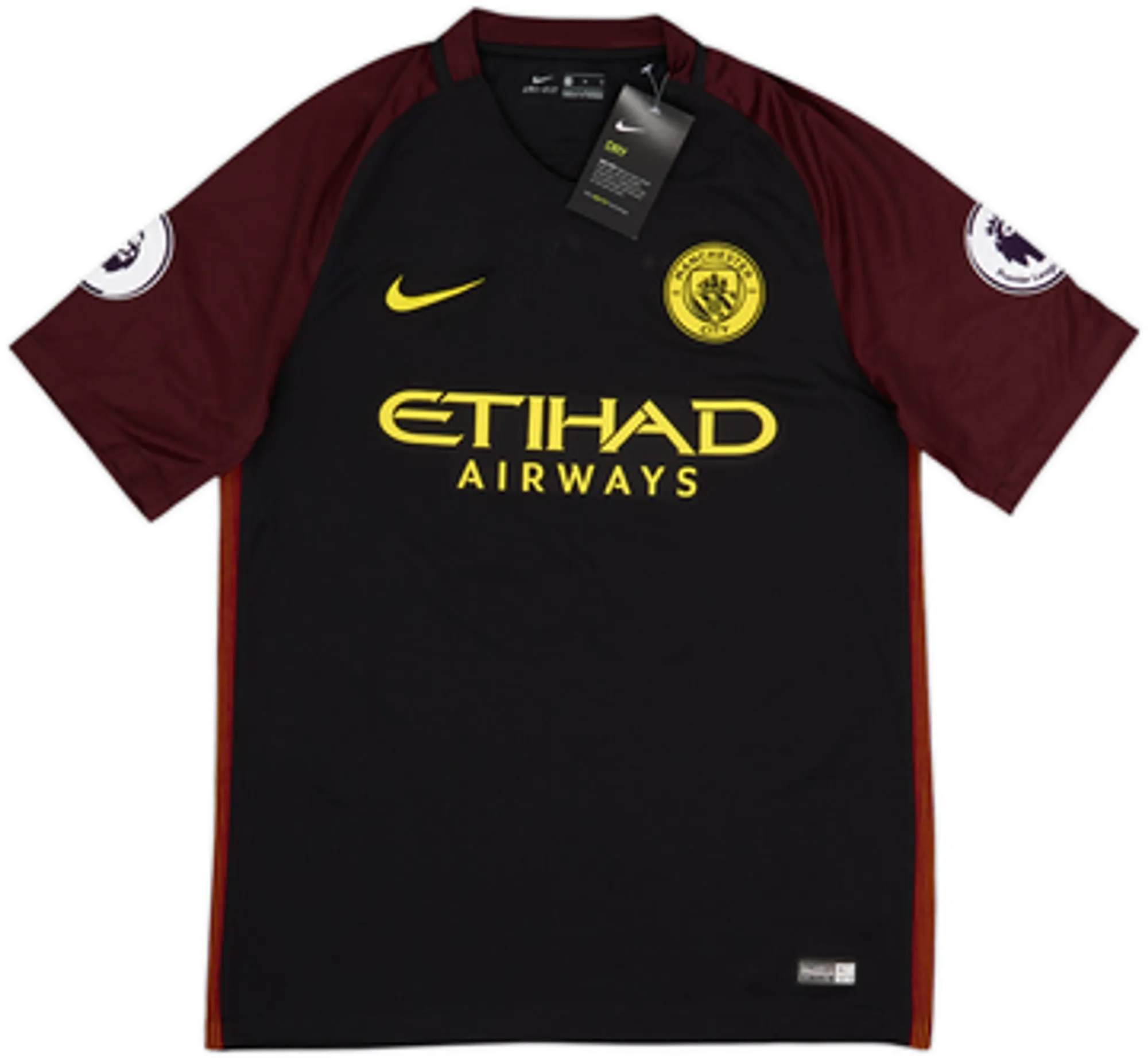 2016-17 Manchester City Away Shirt Sane #19 (M)