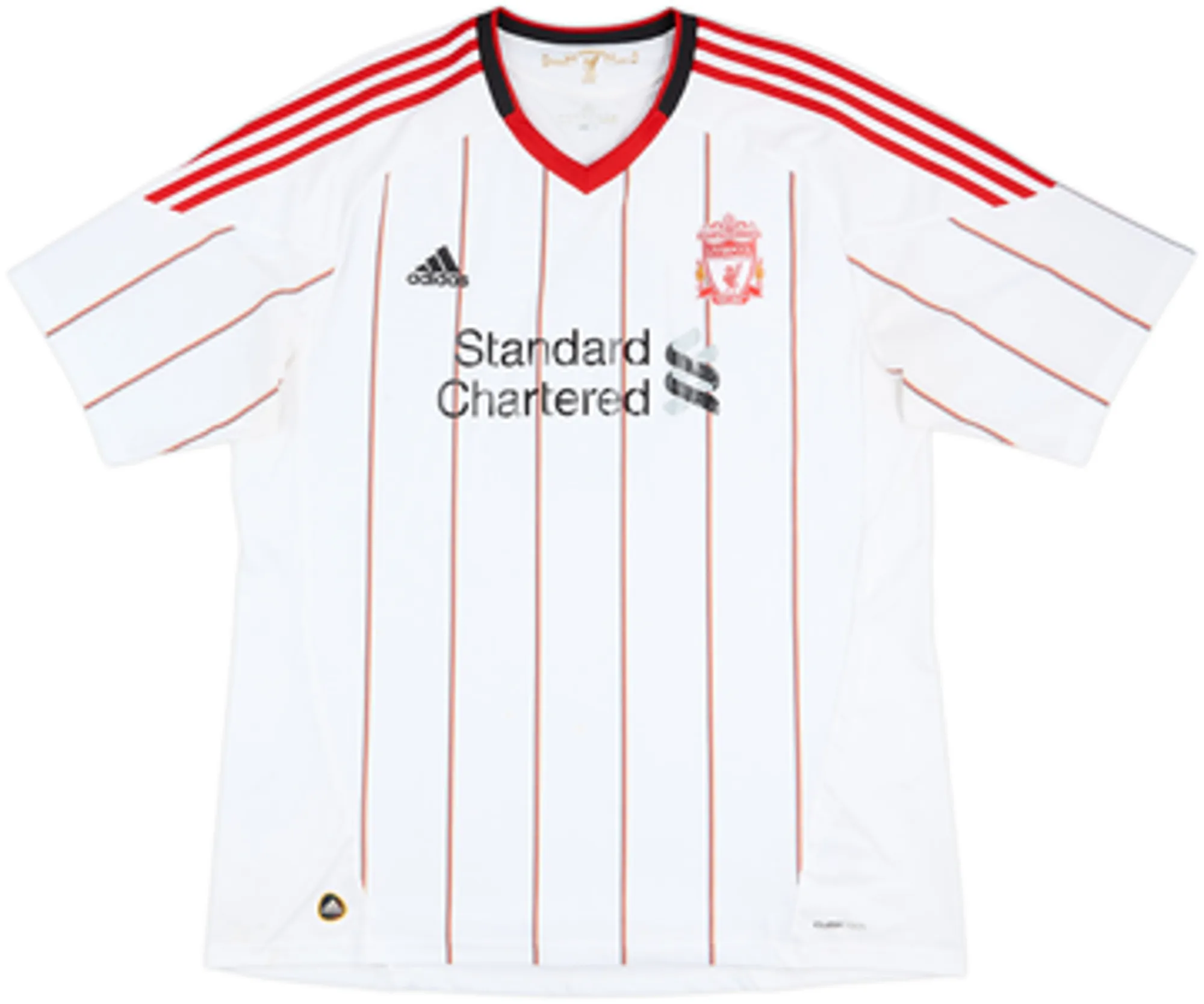 2010-11 Liverpool Away Shirt Gerrard #8 - 4/10 - (XXL)