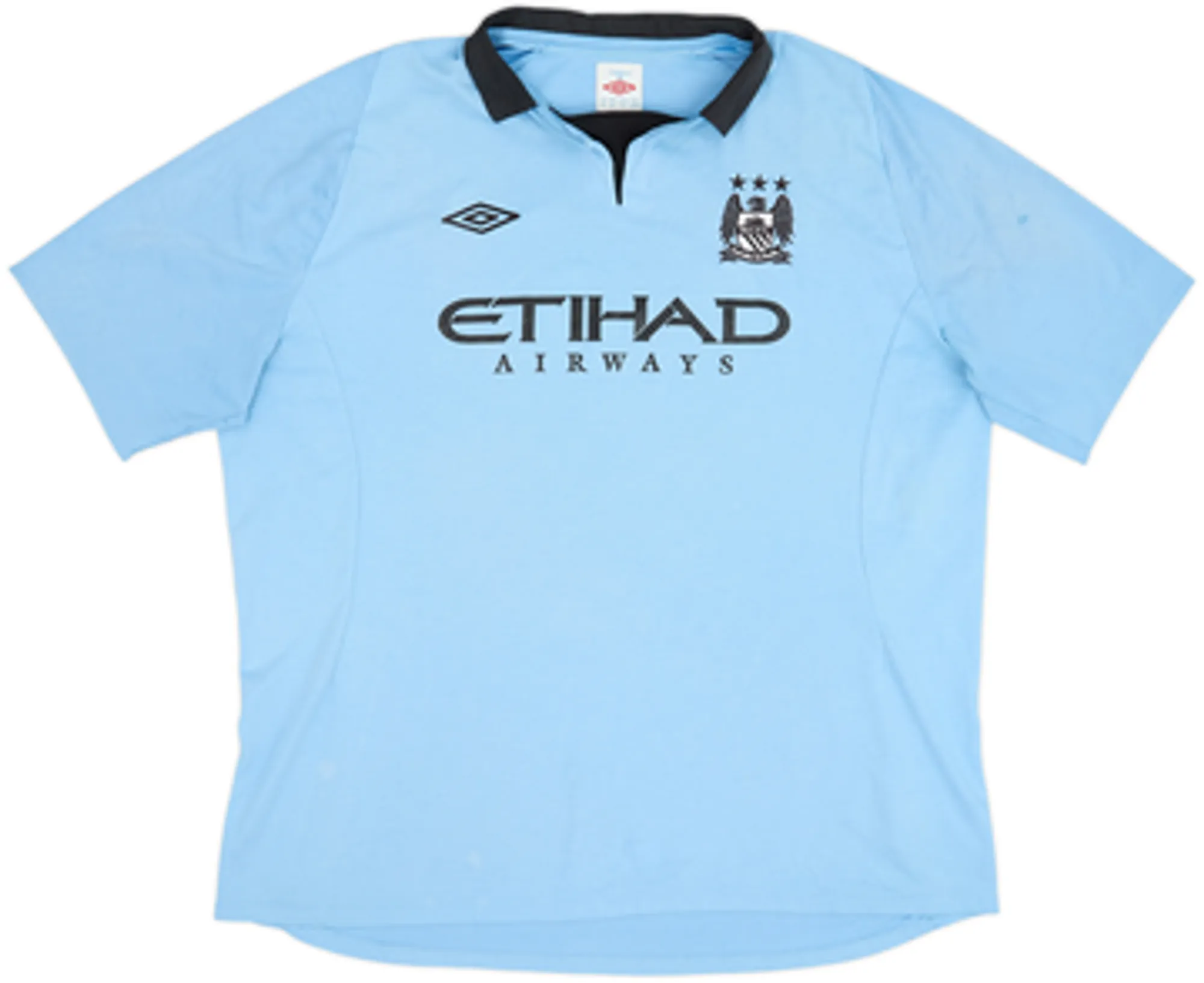 2012-13 Manchester City Home Shirt Silva #21 - 7/10 - (XXL)