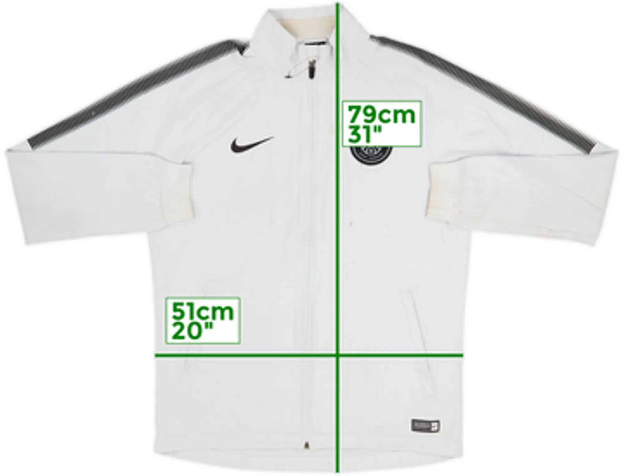 2017-18 Paris Saint-Germain Nike Track Jacket - 4/10 - (M)