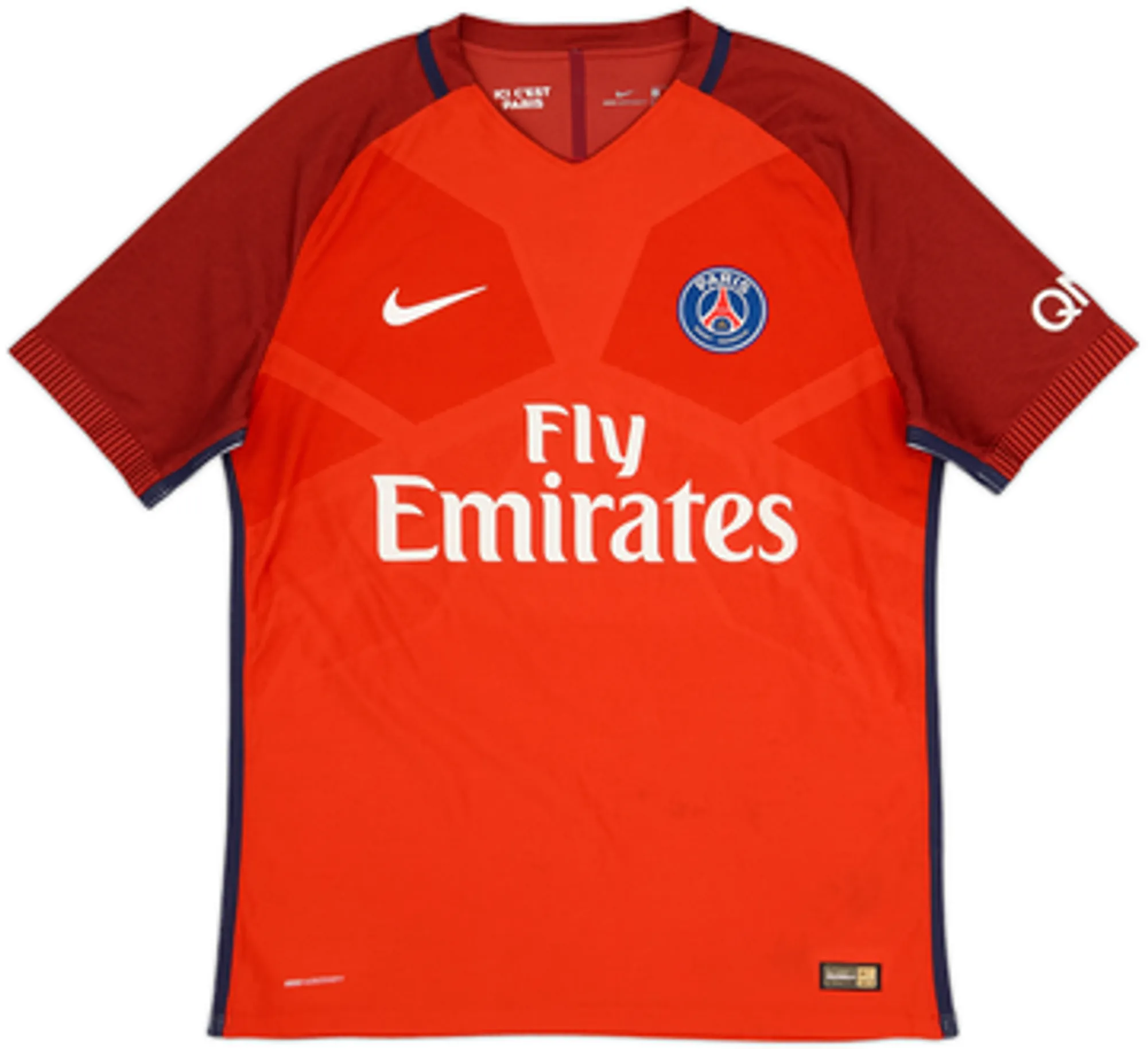 2016-17 Paris Saint-Germain Authentic Away Shirt Cavani #9 - 9/10 - (L)