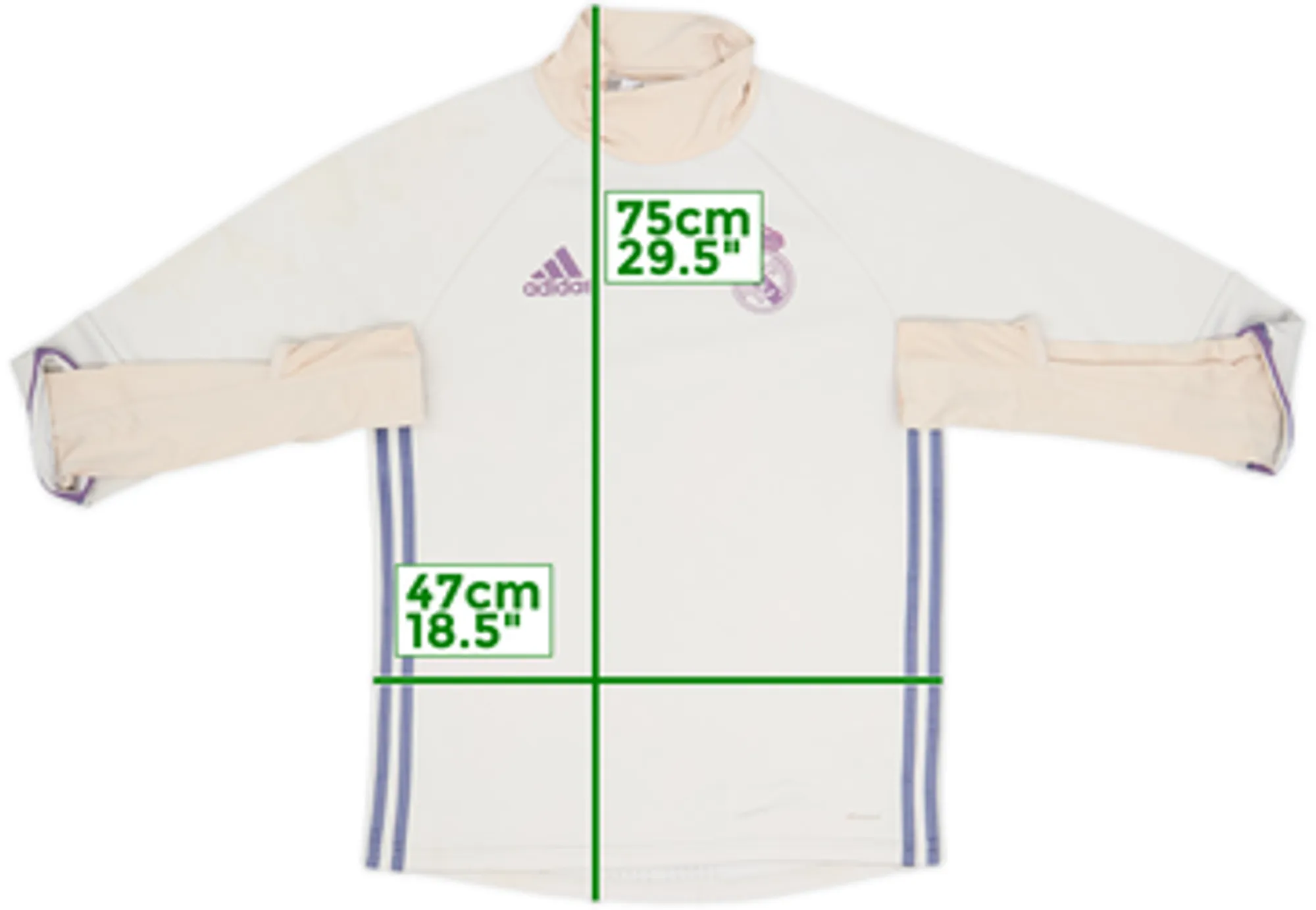 2016-17 Real Madrid adidas Drill Top - 3/10 - (S)