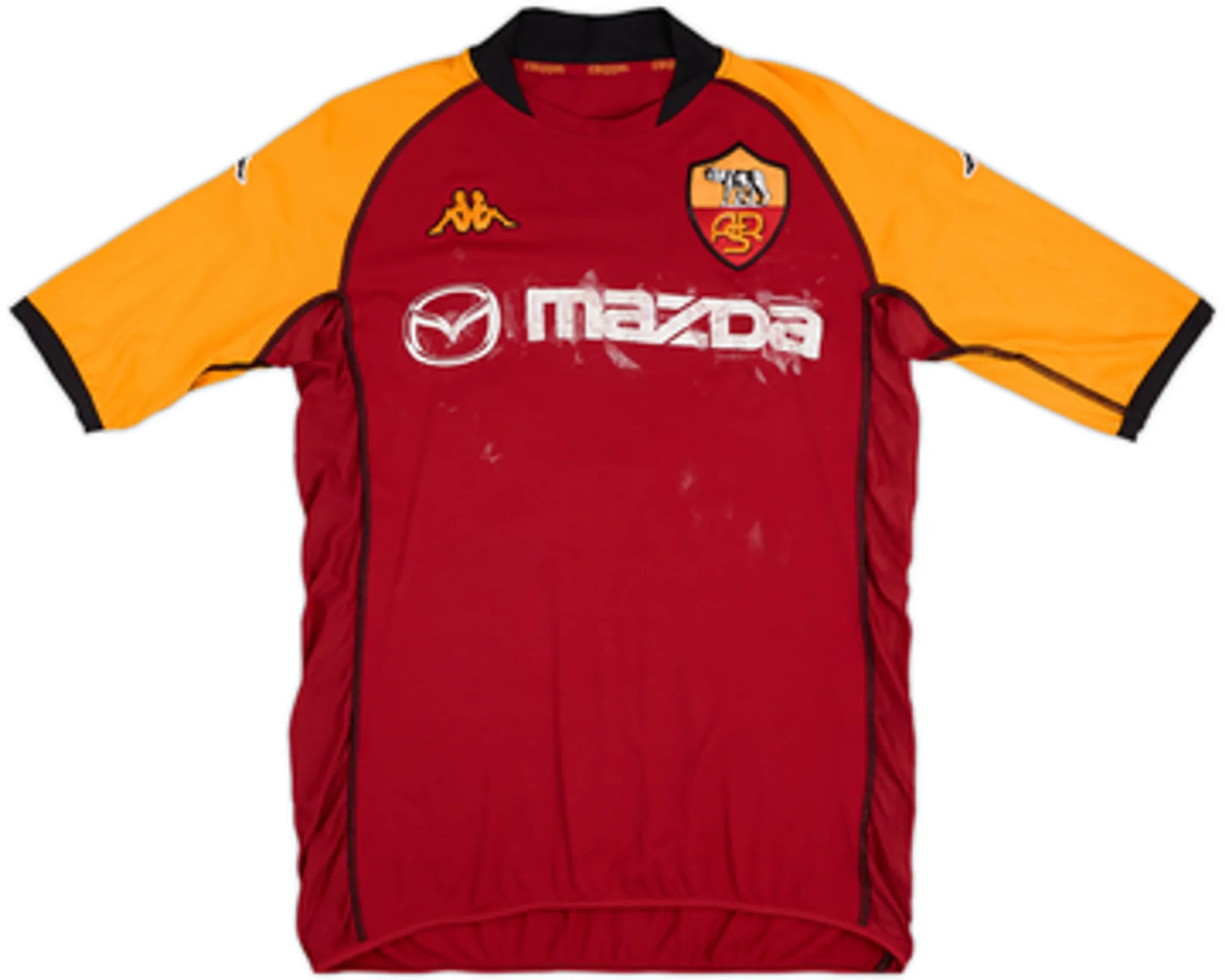 2002-03 Roma European Home Shirt Batistuta #33 - 4/10 - (XL)