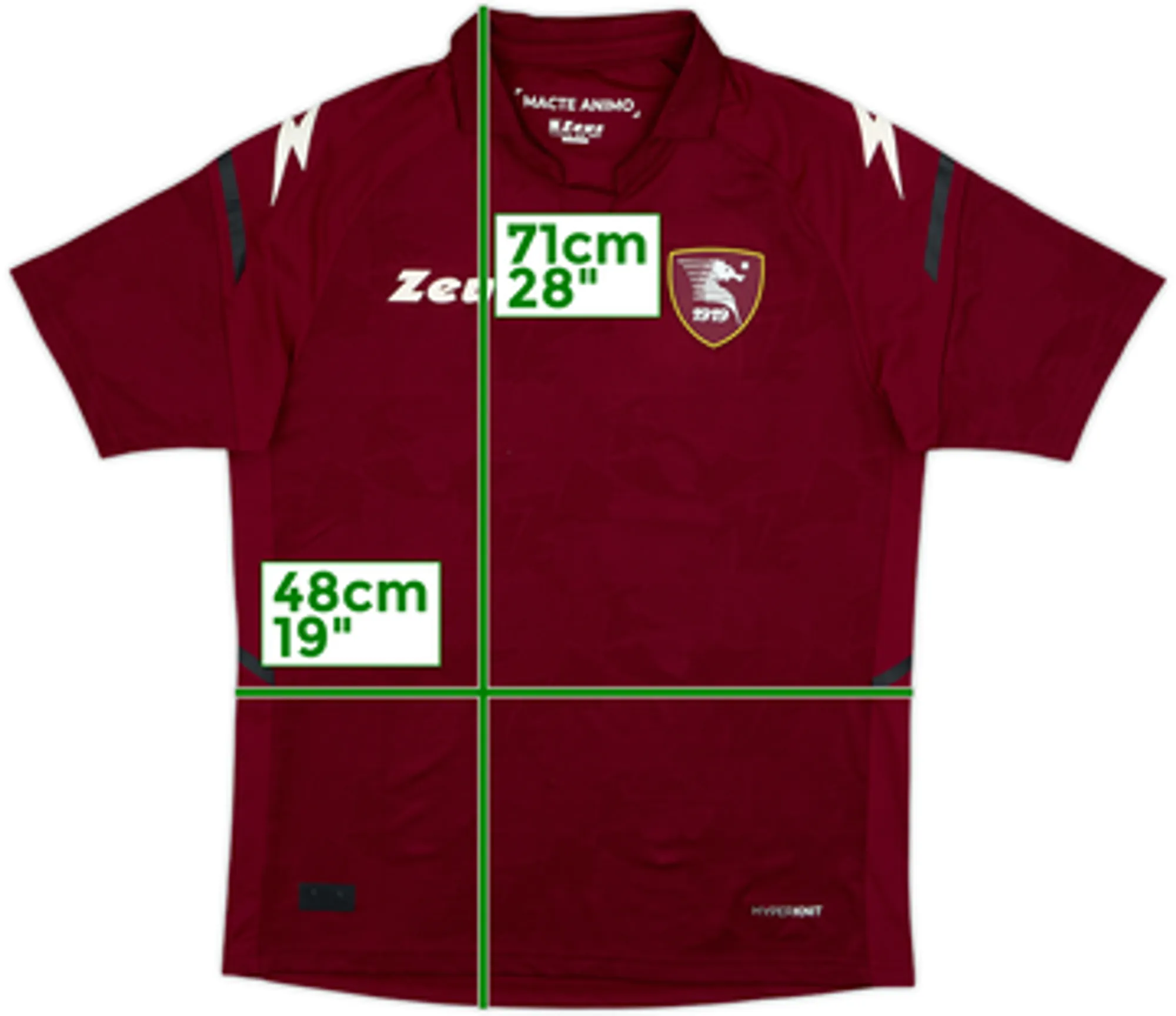 2021-22 Salernitana Home Shirt - 8/10 - (L)