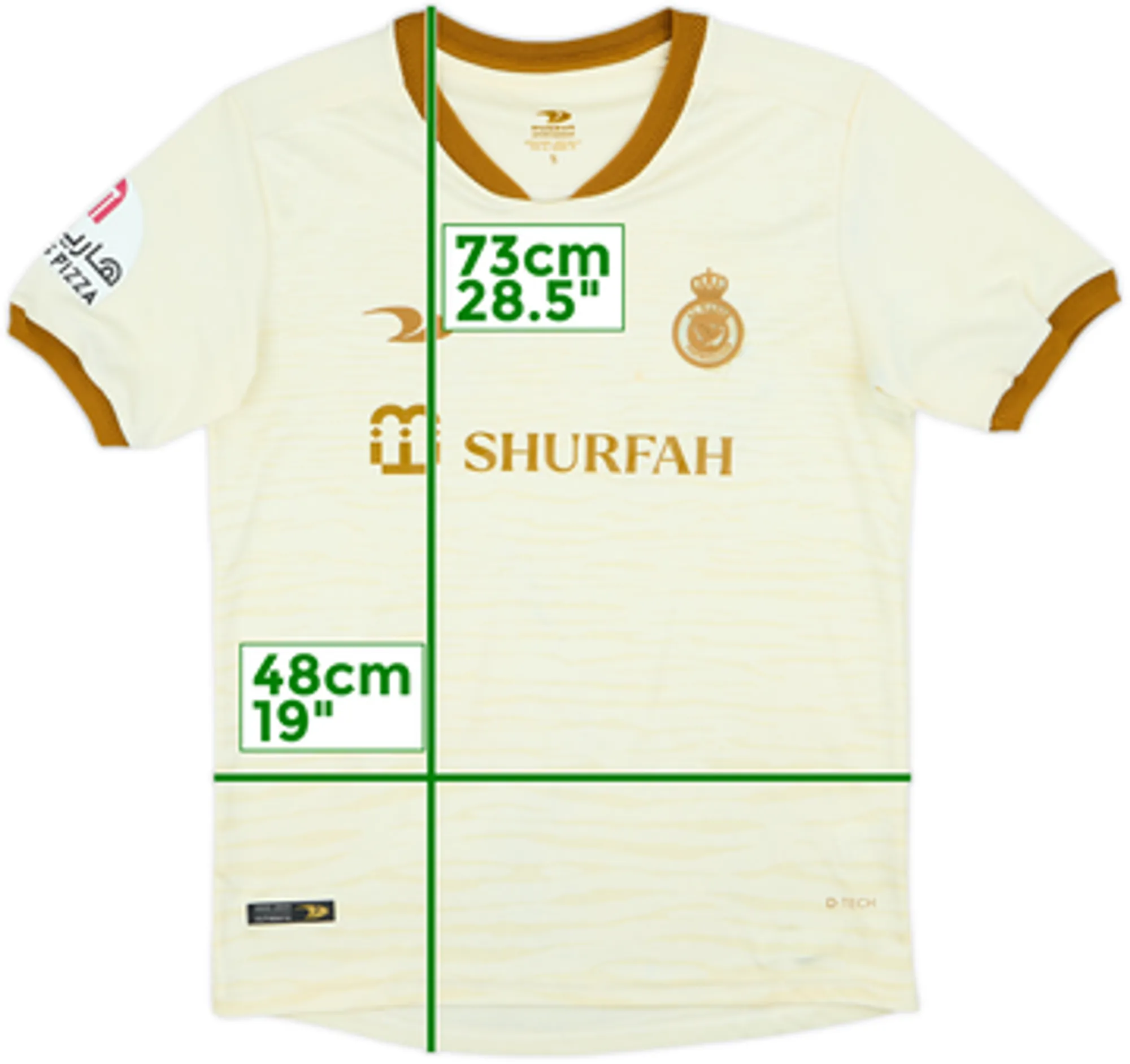2022-23 Al-Nassr Third Shirt - 4/10 - (S)