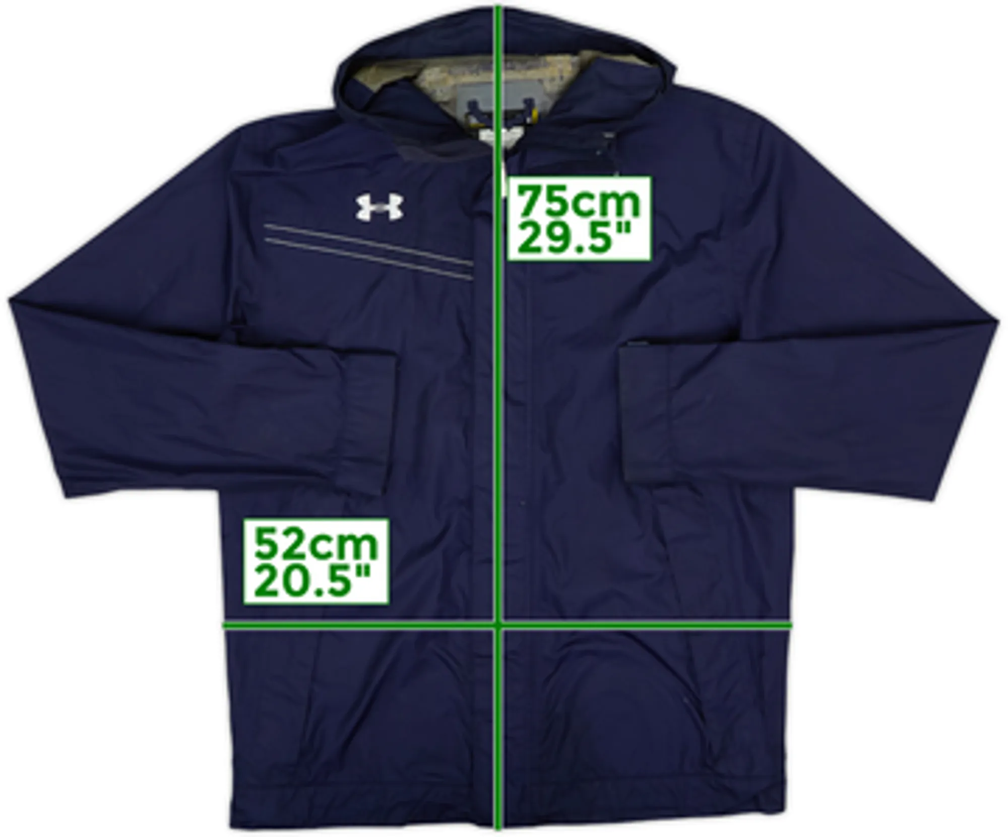 2012-13 Tottenham Under Armour Hooded Jacket - 5/10 - (S)