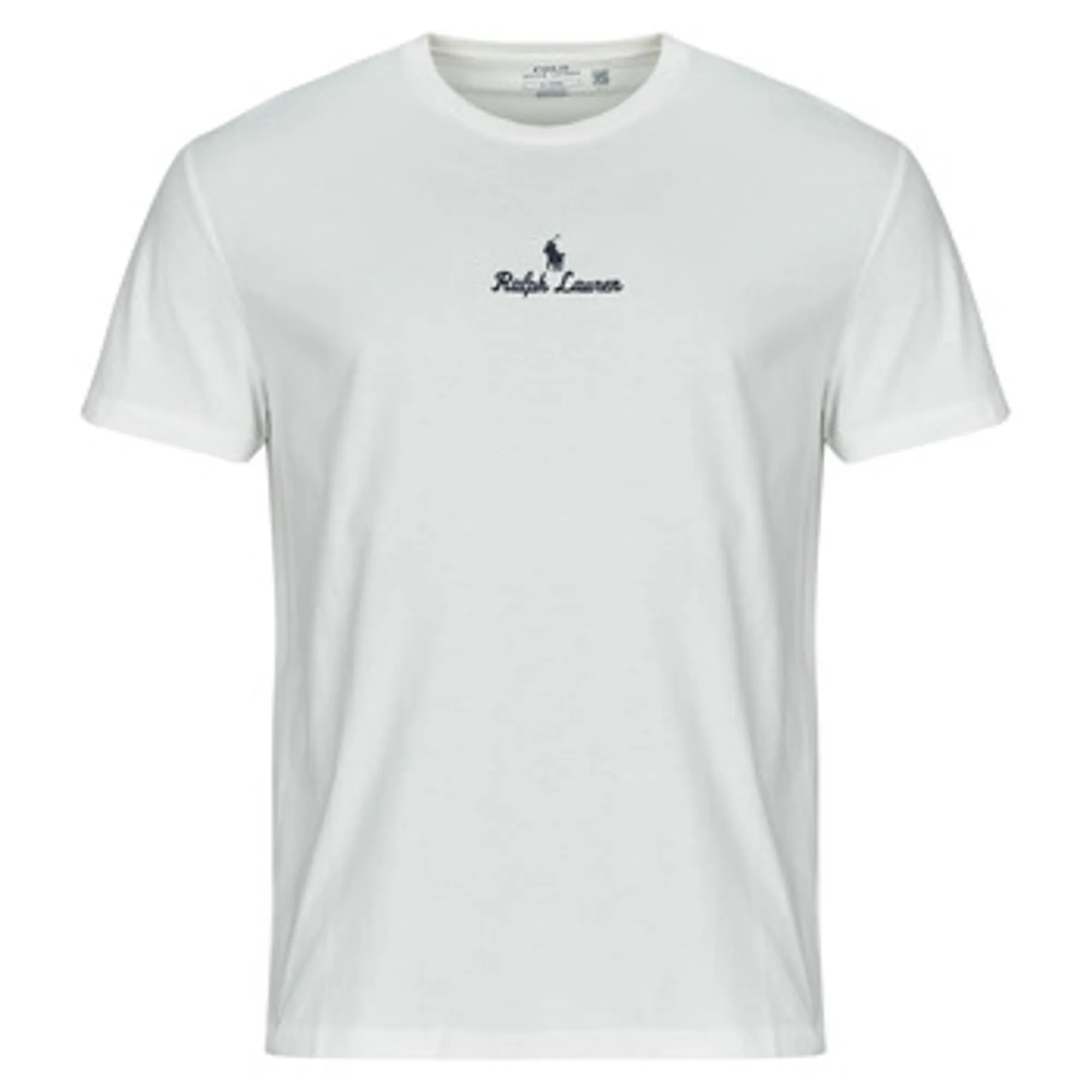 Polo Ralph Lauren  T-SHIRT AJUSTE EN COTON POLO RALPH LAUREN CENTER  men's T shirt in White