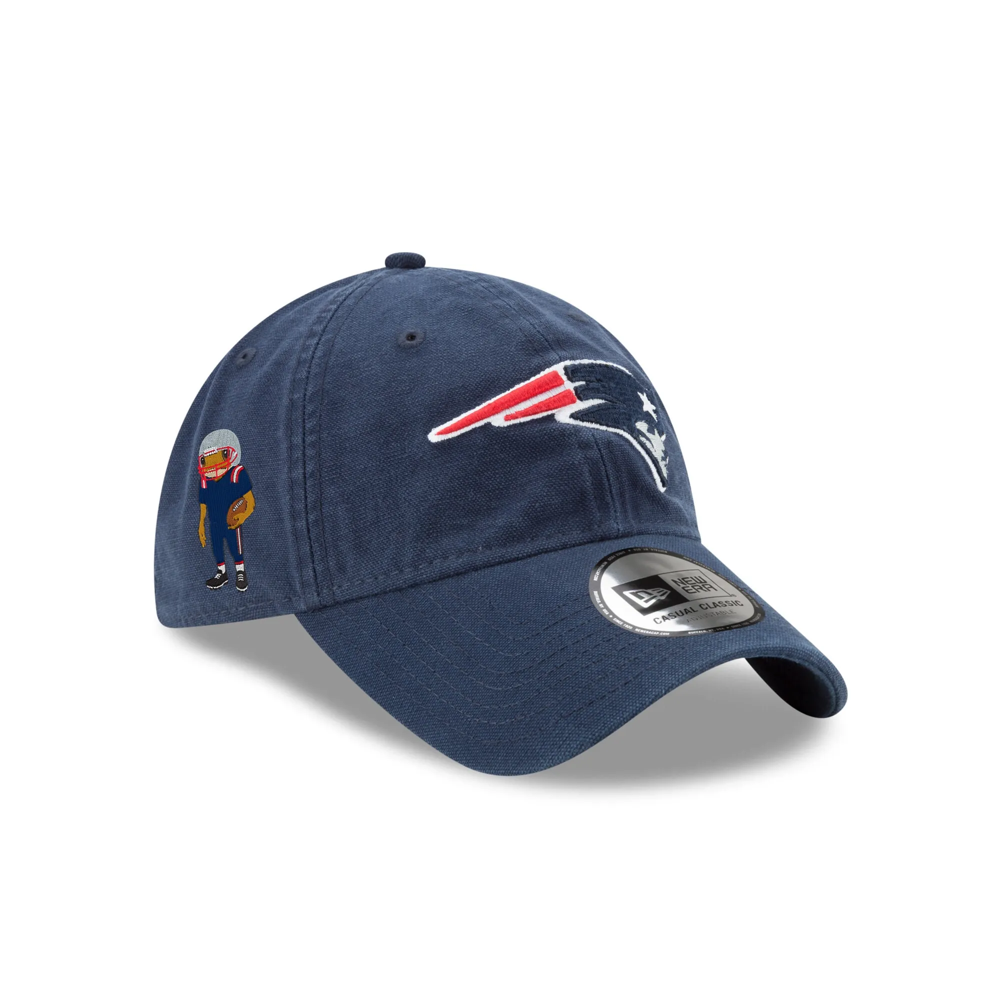 New England Patriots NFL X Bad Bunny Navy Casual Classic Adjustable Cap New Era Cap adult unisex