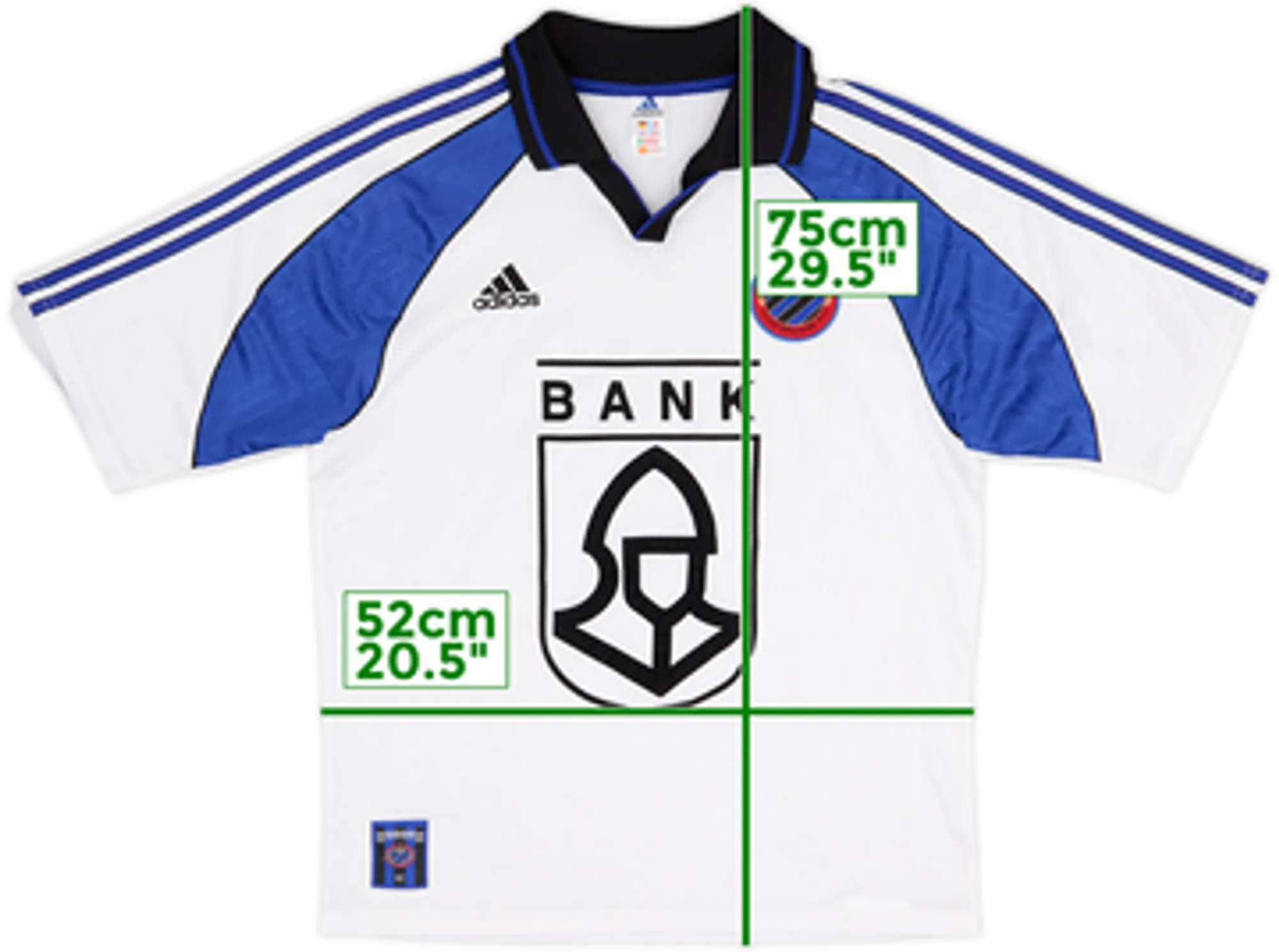 1999-00 Club Brugge Away Shirt - 8/10 - (M)