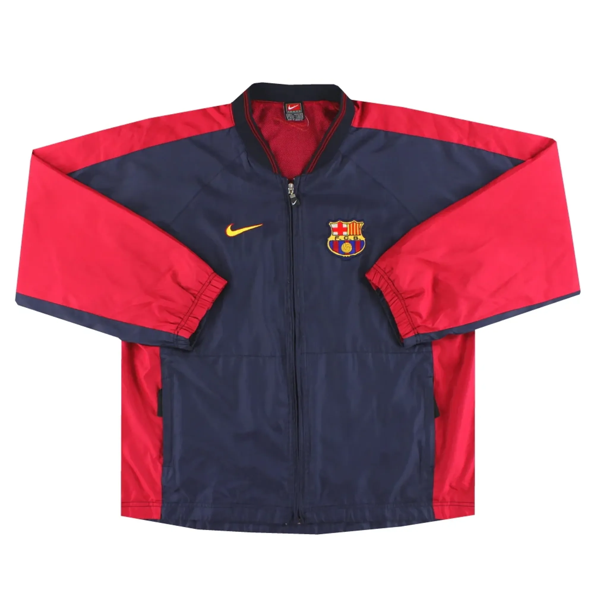 2000-01 Barcelona Nike Track Jacket M - Barcelona / Excellent 