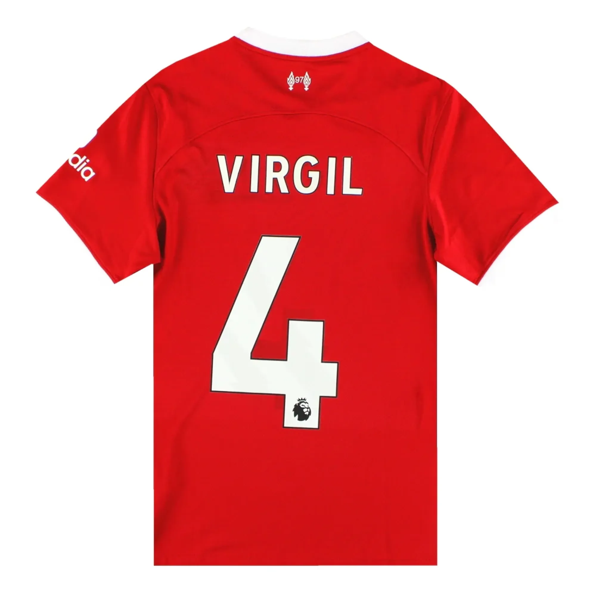 2023-24 Liverpool Nike Home Shirt Virgil #4 XS - Liverpool / Excellent 