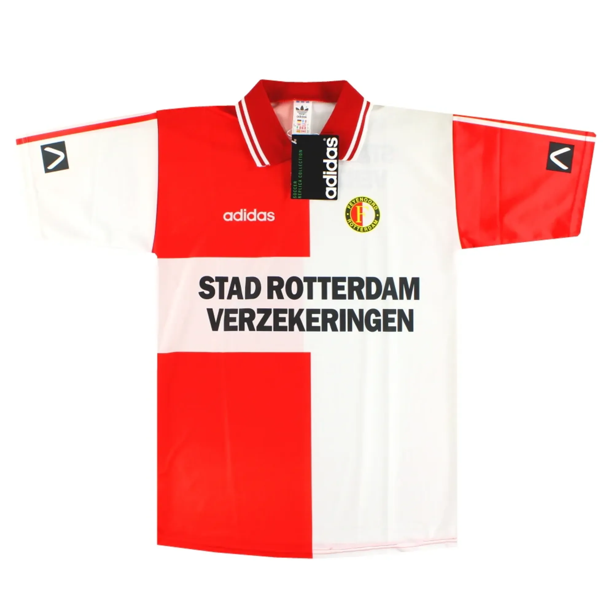 1994-96 Feyenoord adidas Home Shirt *w/tags* L - Feyenoord / w/tags 