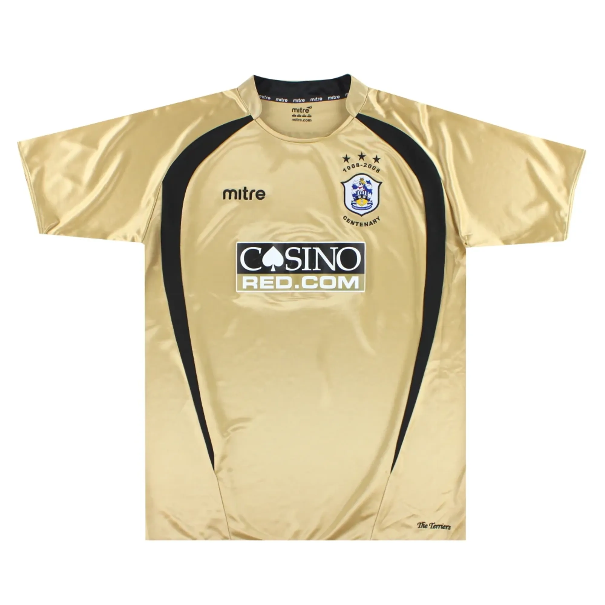 2008-09 Huddersfield Mitre Centenary Away Shirt XL - Huddersfield Town / Very good