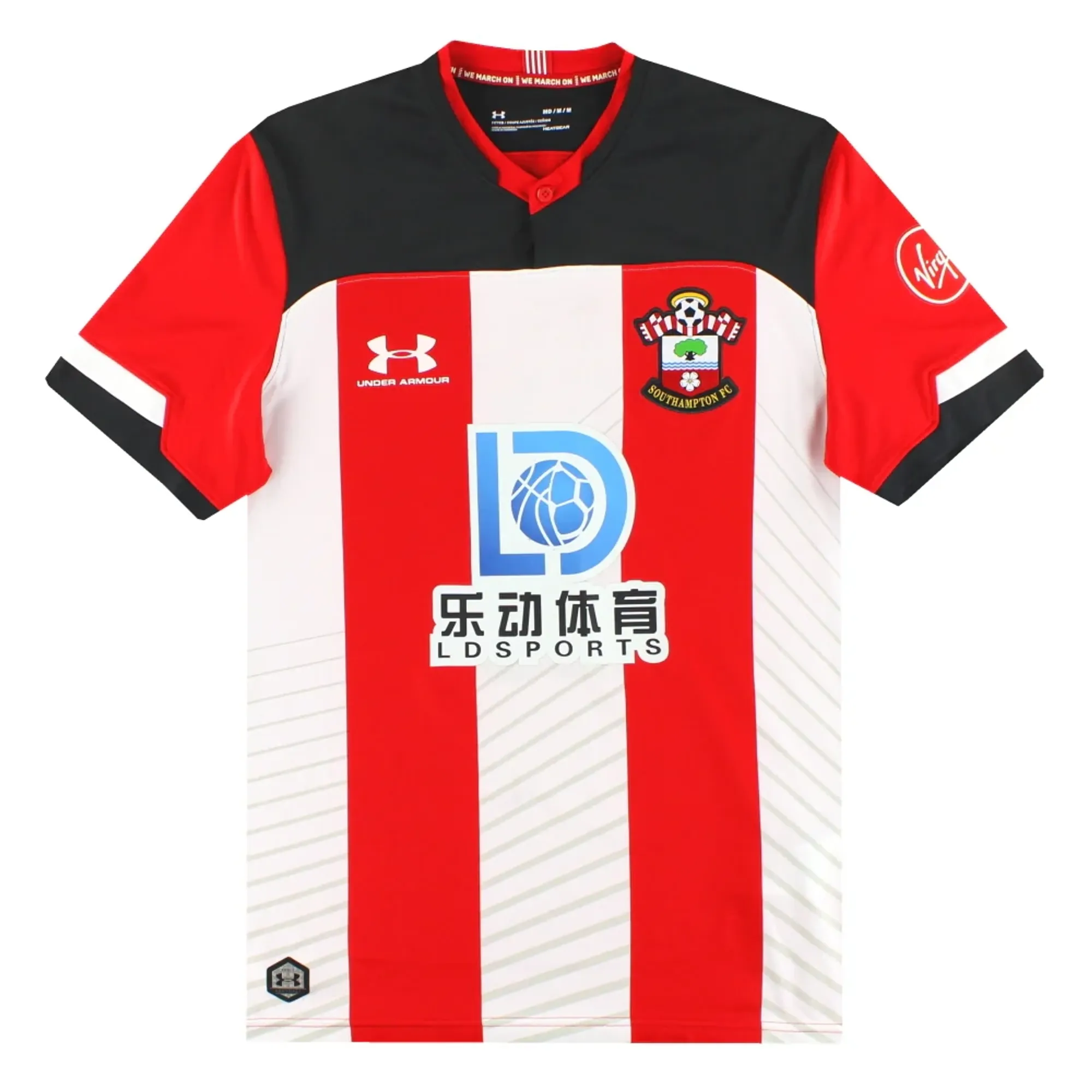 2019-20 Southampton Under Armour Home Shirt M - Southampton / Excellent 
