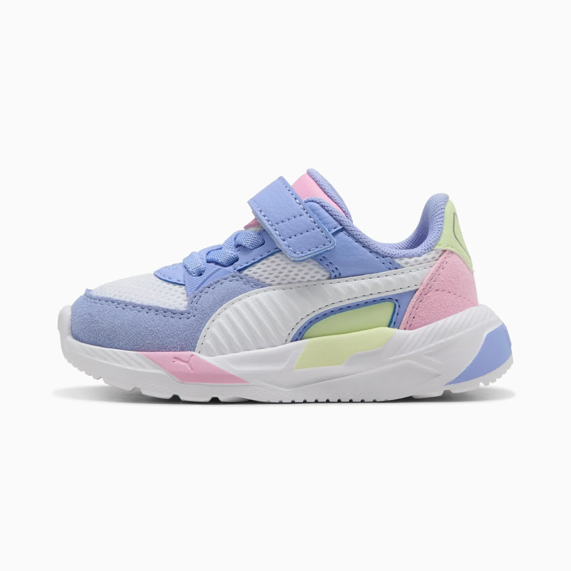 PUMA Trinity 2 Sneakers Toddler, Intense Lavender/White/Pink Shimmer, size 3