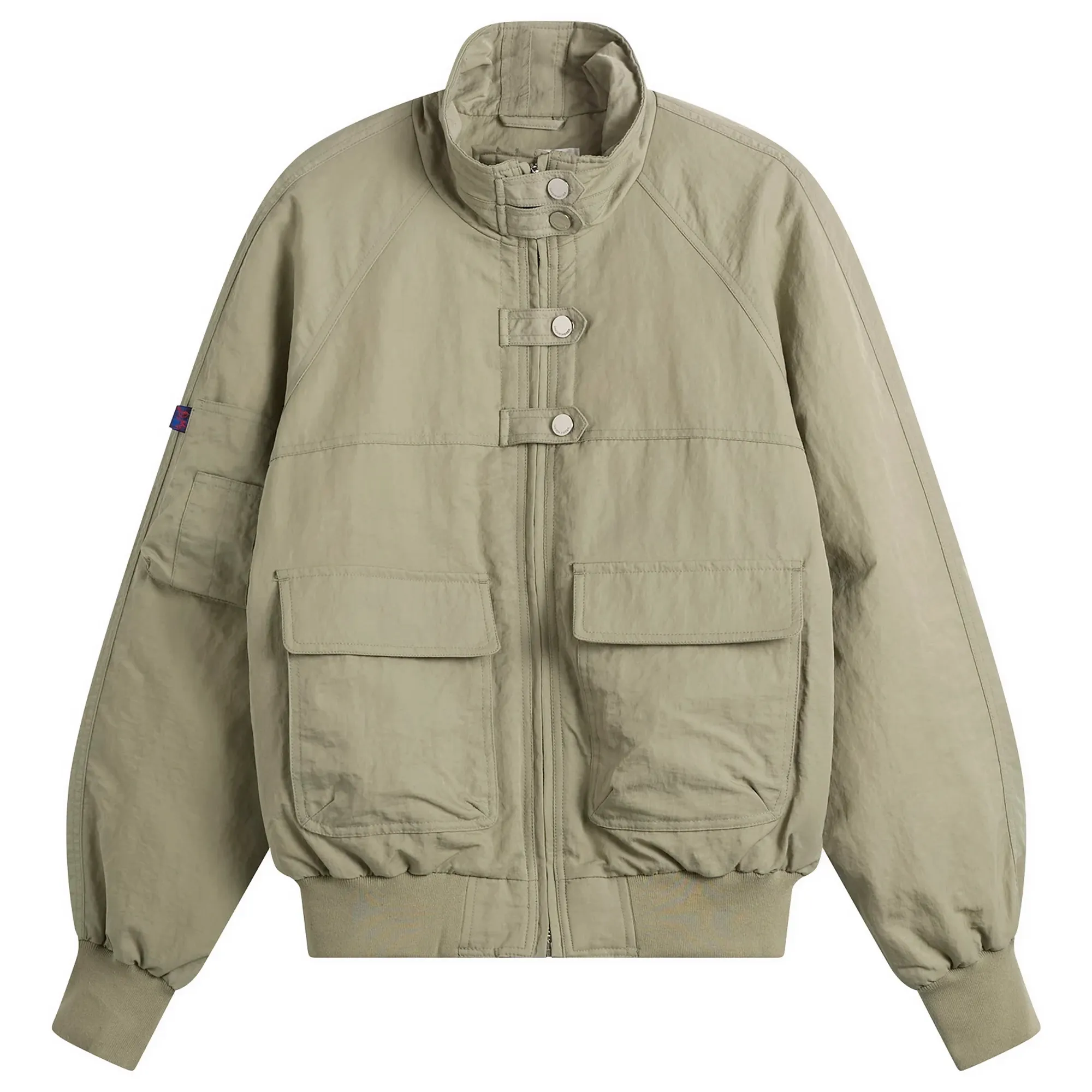 Damson Madder Women's Chachi Bomber Jacket Aqua