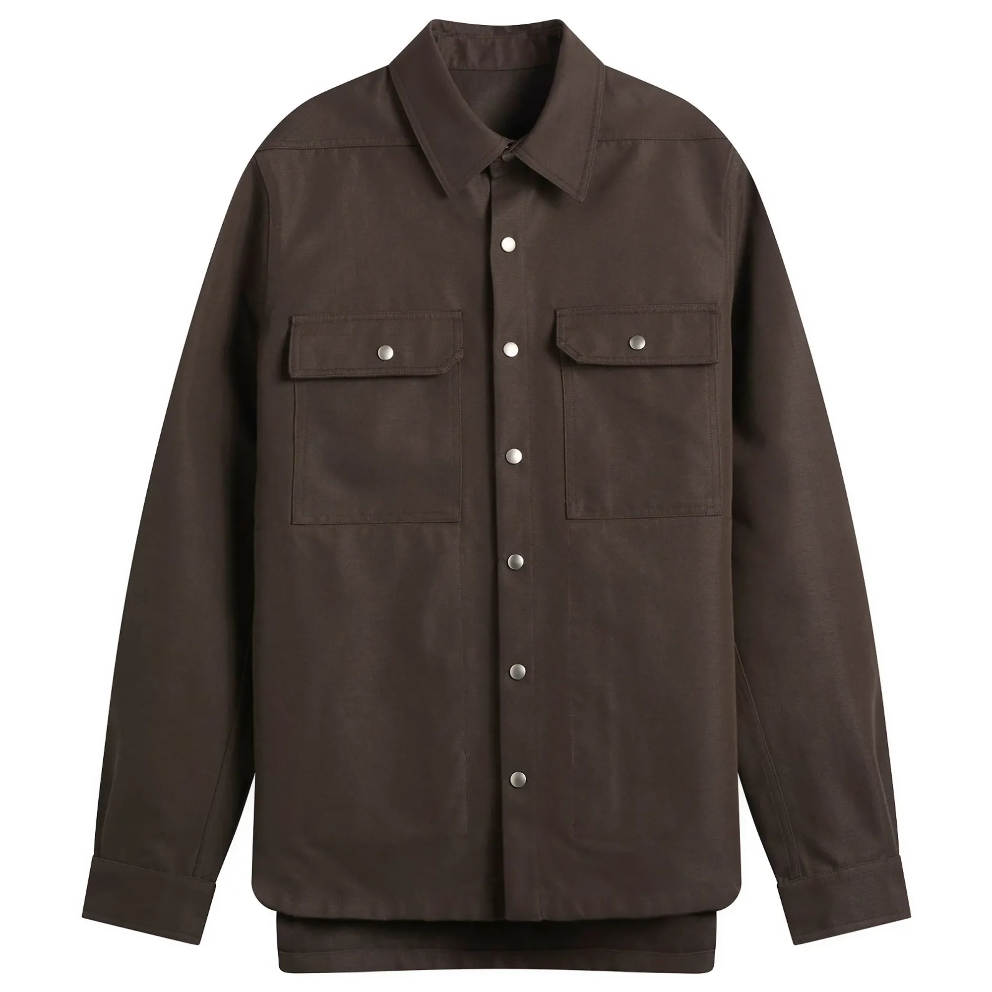 Rick Owens Men's Outershirt Jacket Dark Dust