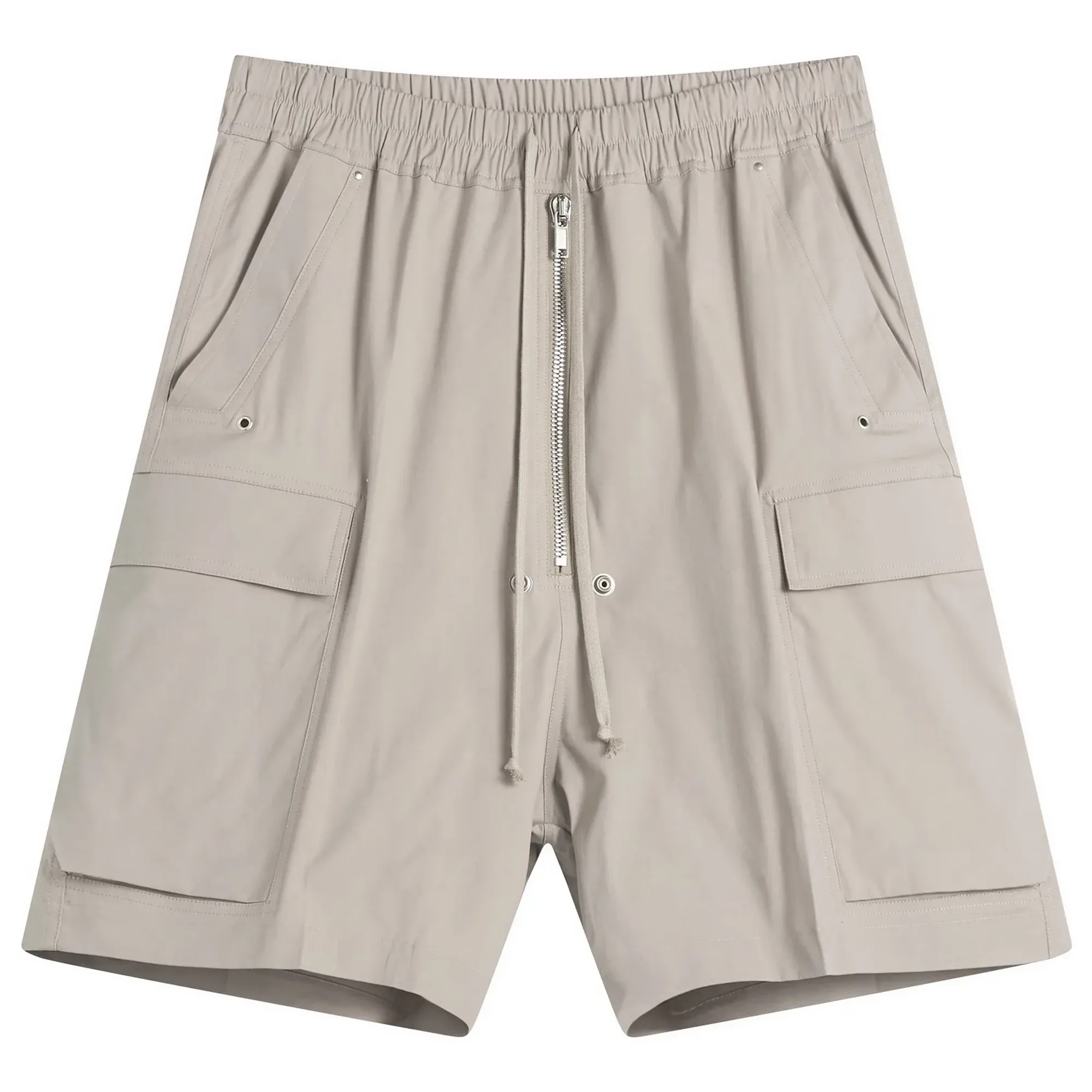 Rick Owens Men's Cargobela Shorts Pearl