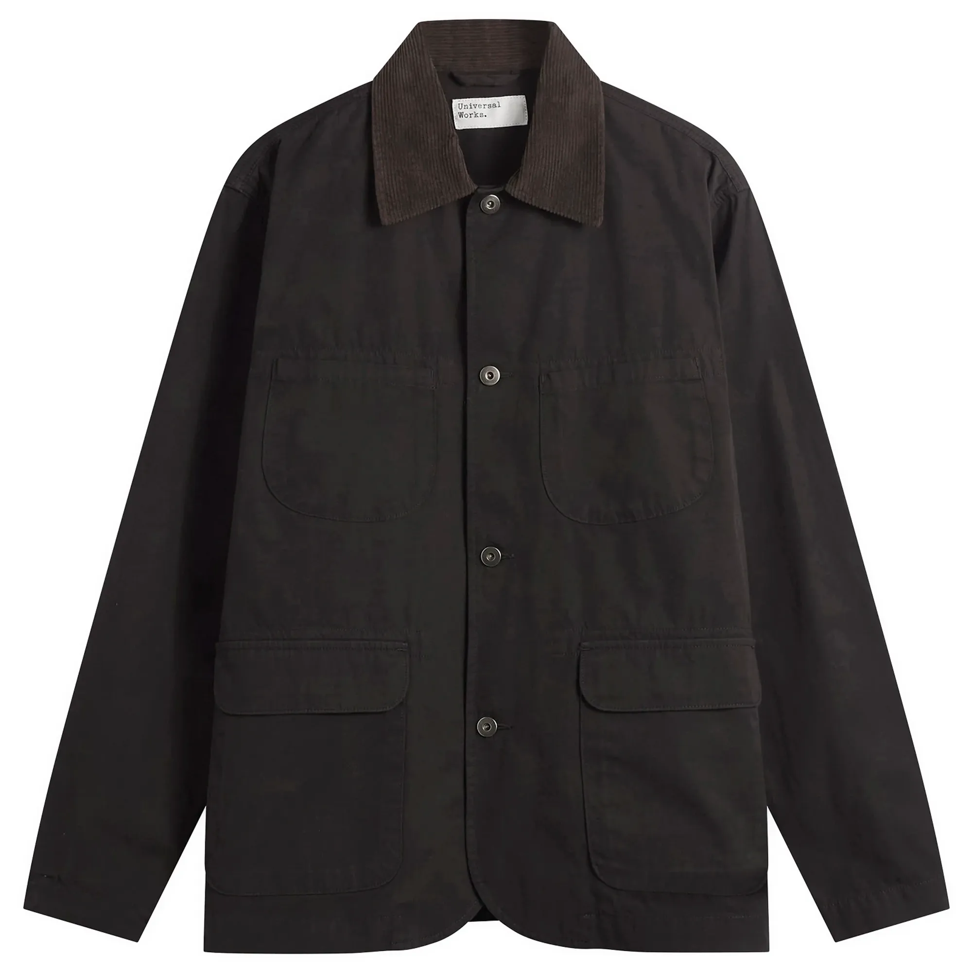 Universal Works Men's Summer Canvas Labour Jacket Licorice