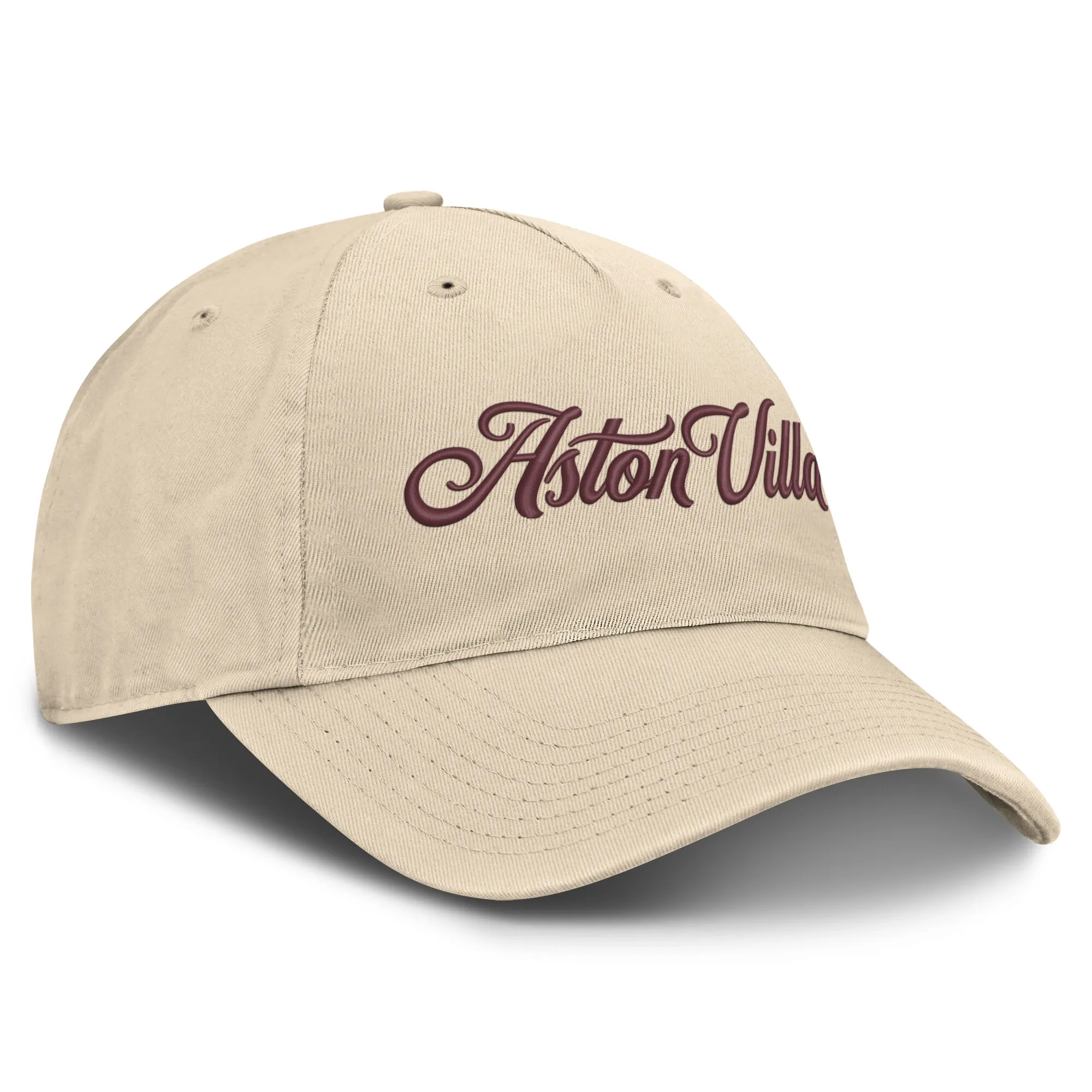 Aston Villa Thrive Unstructured Adjustable Cap - Natural - Mens