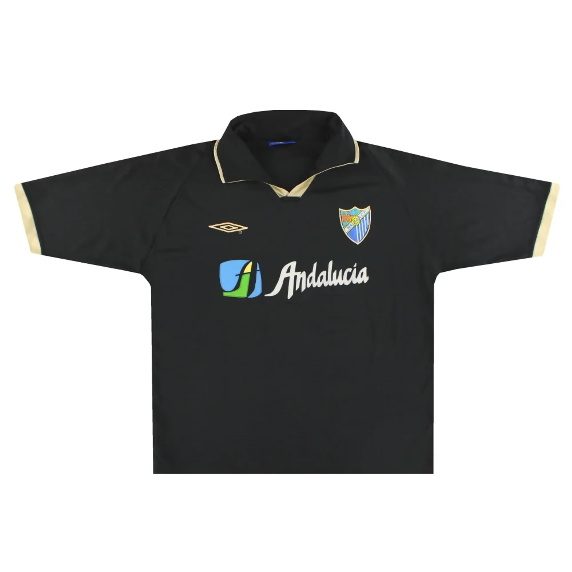 2002-03 Malaga Umbro Away Shirt XL - Other Spanish Clubs / Excellent 
