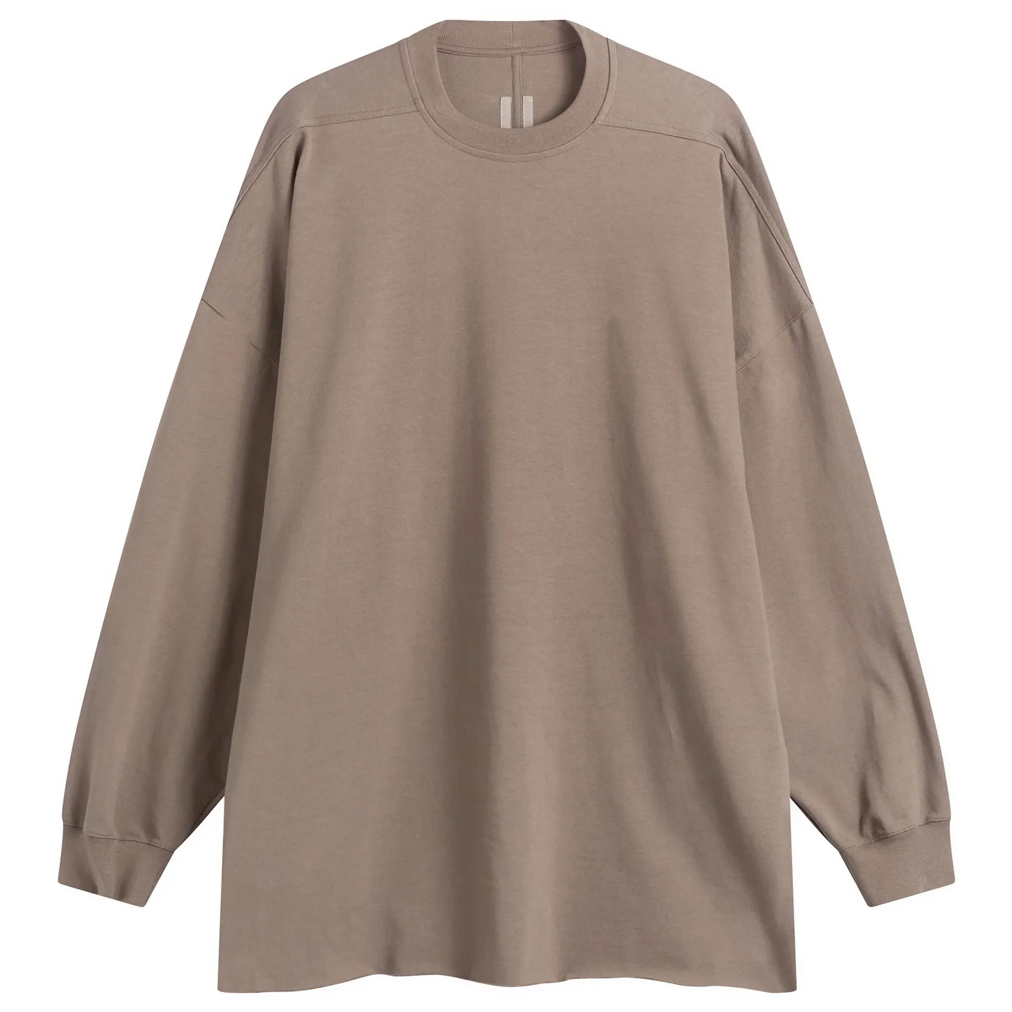 Rick Owens Men's Long Sleeve Tommy T T-Shirt Dust