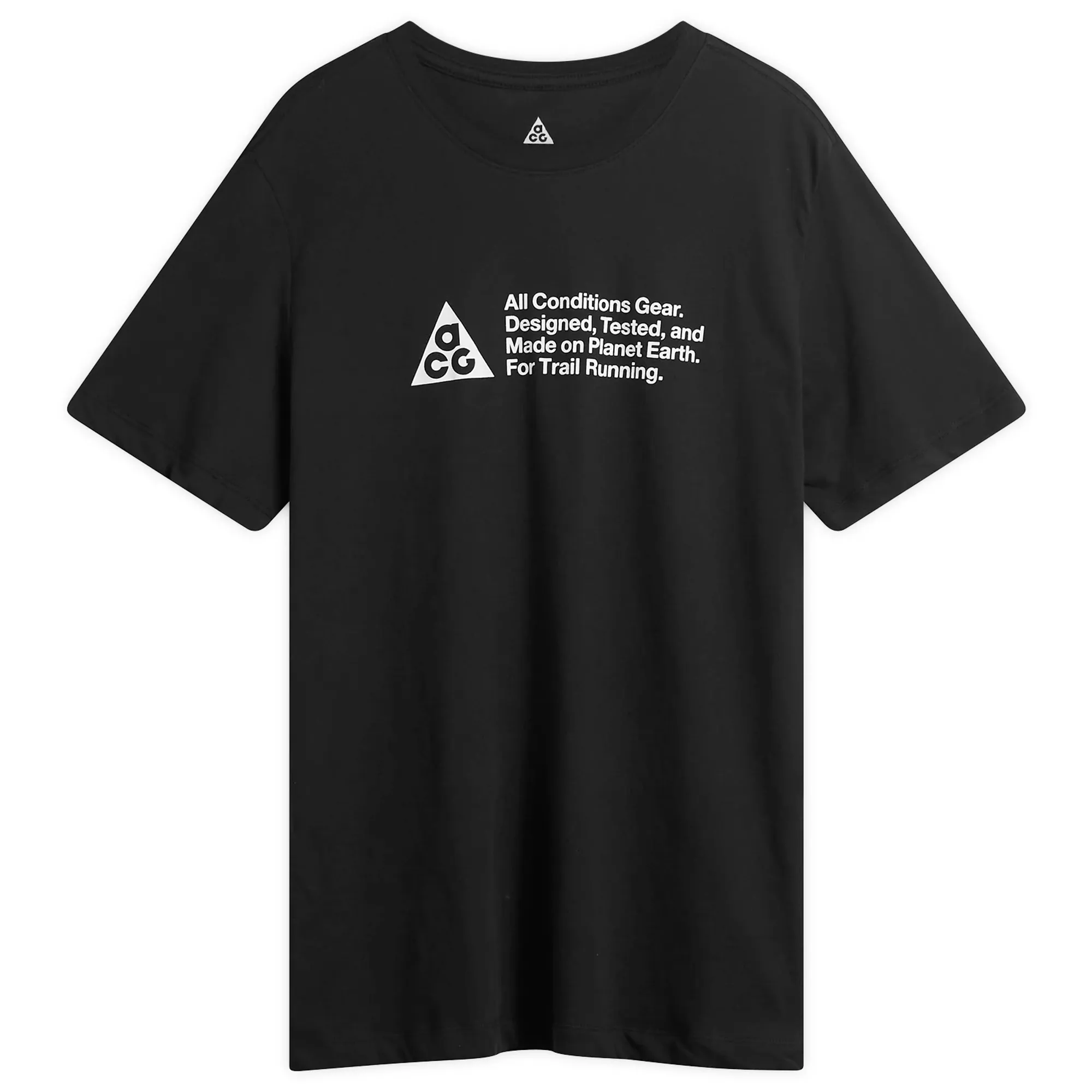 Nike Men's Mens ACG Running Trail T-Shirt Black