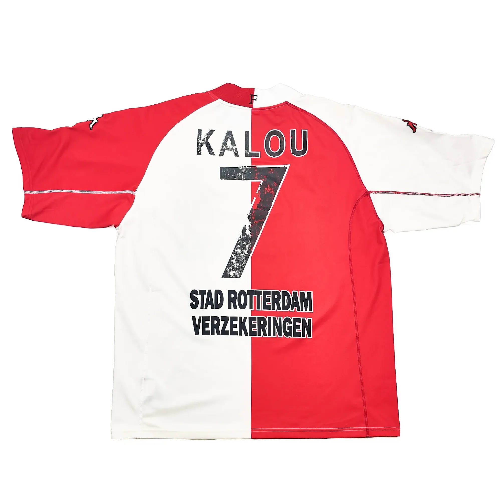 2002/03 Feyenoord Kalou #7 Home Shirt (L) Kappa | Cult Kits