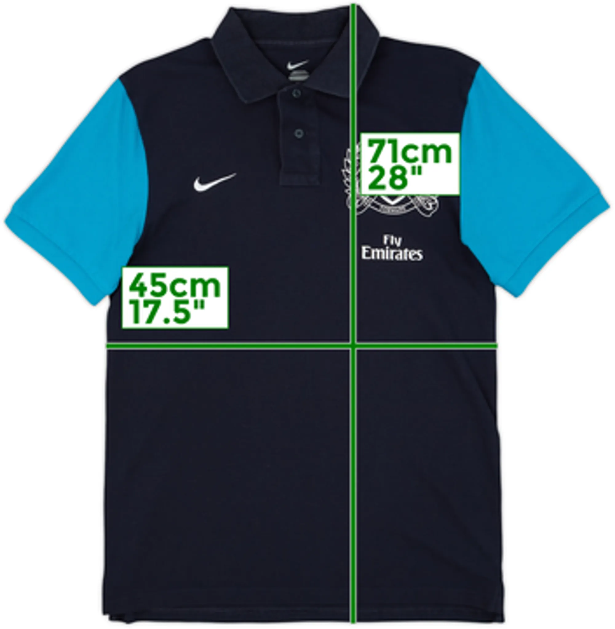 2011-12 Arsenal Nike Polo Shirt - 9/10 - (M)