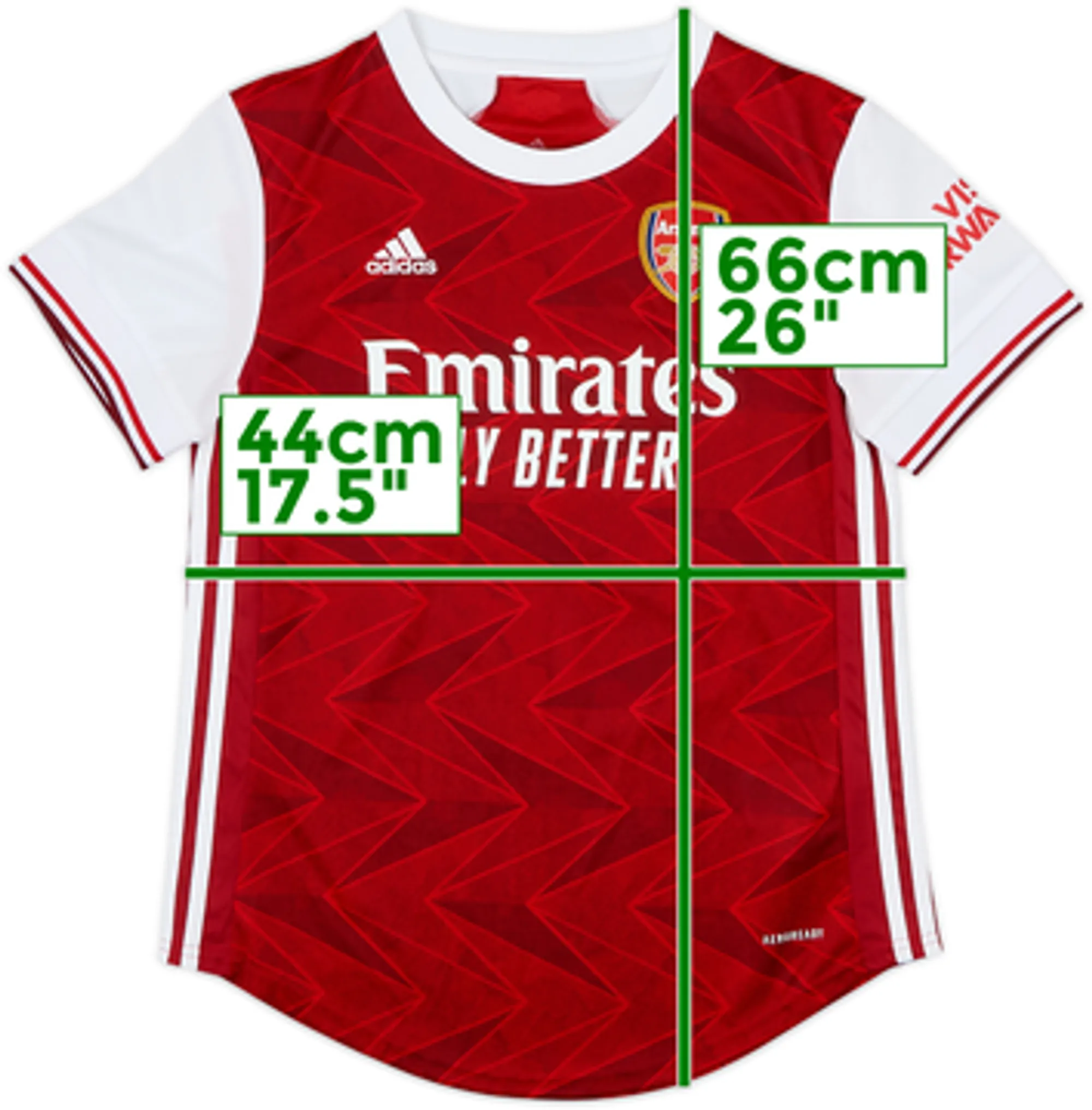 2020-21 Arsenal Home Shirt - 9/10 - (Women's S)