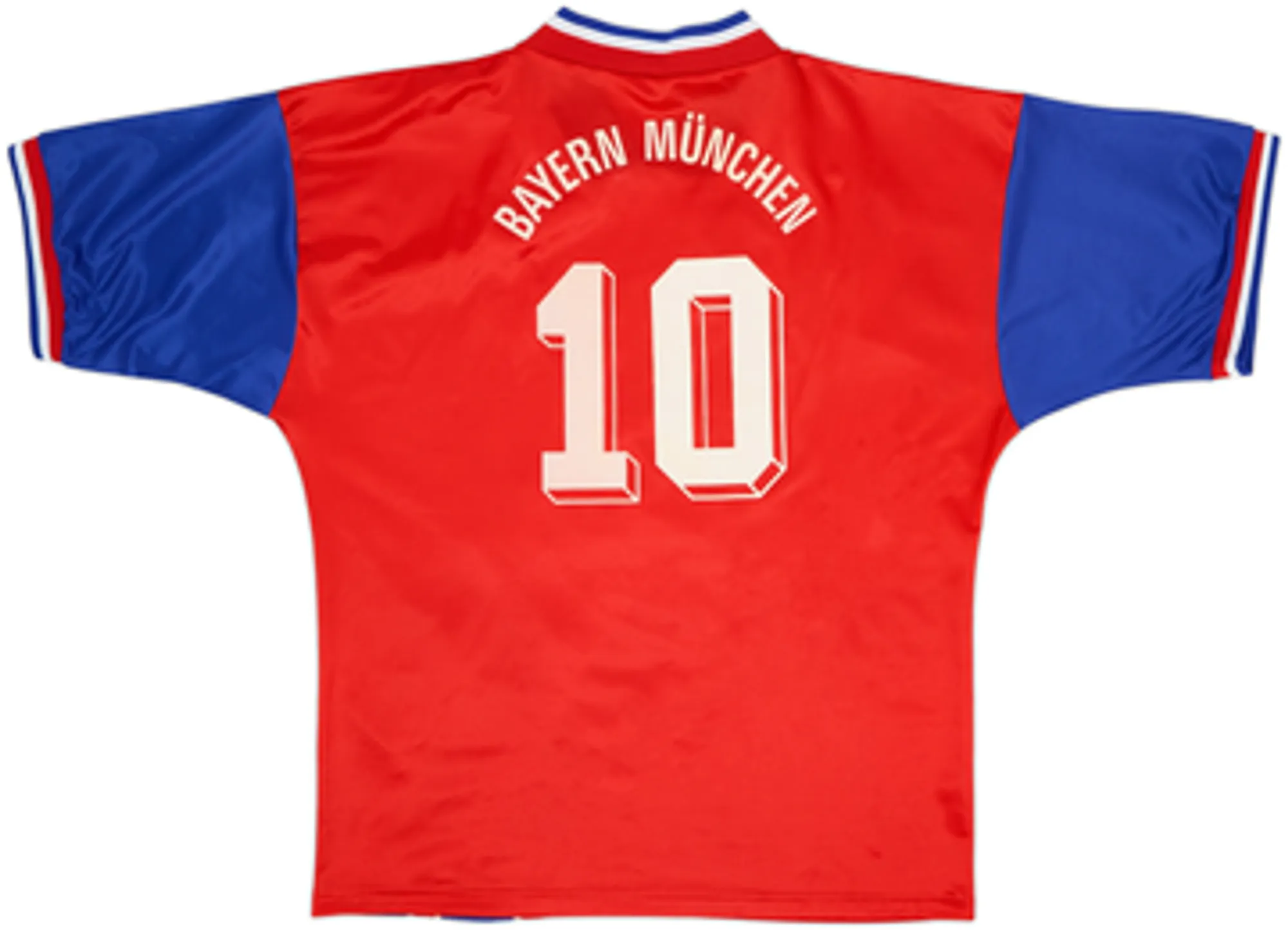1993-95 Bayern Munich Home Shirt #10 - 7/10 - (XL/XXL)