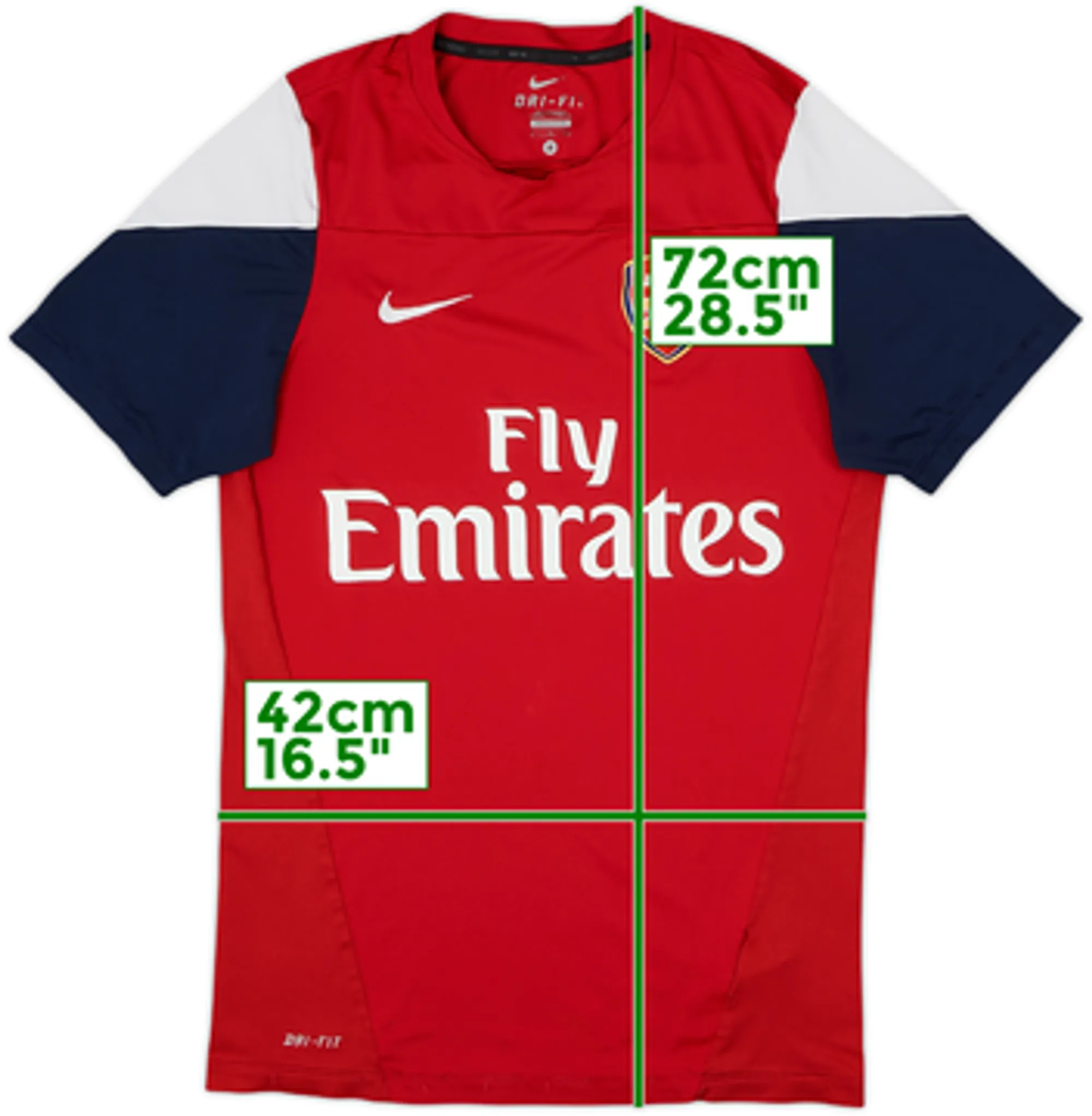 2013-14 Arsenal Nike Training Shirt - 7/10 - (S)