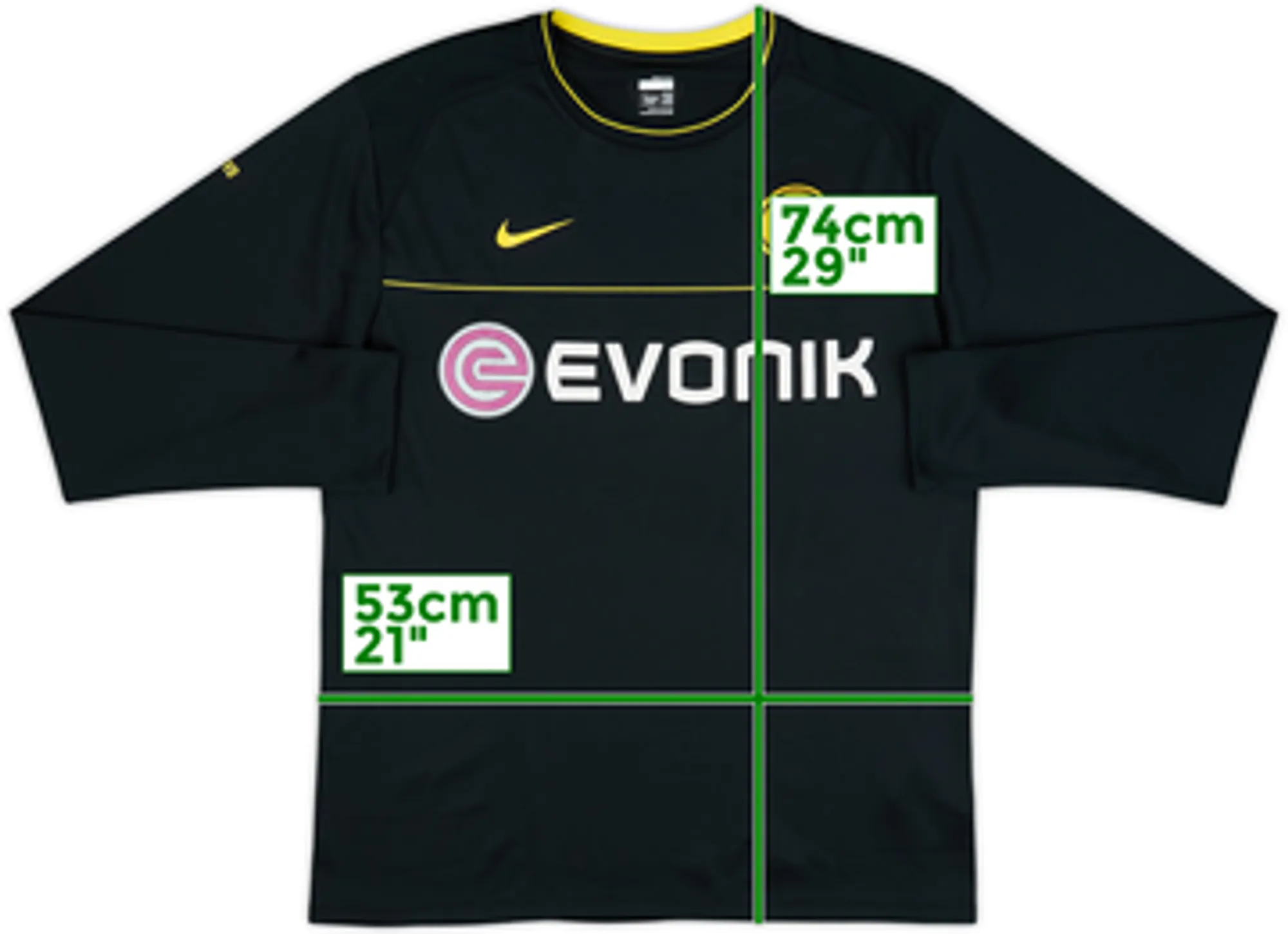 2008-09 Borussia Dortmund Nike Training L/S Shirt - 8/10 - (L)