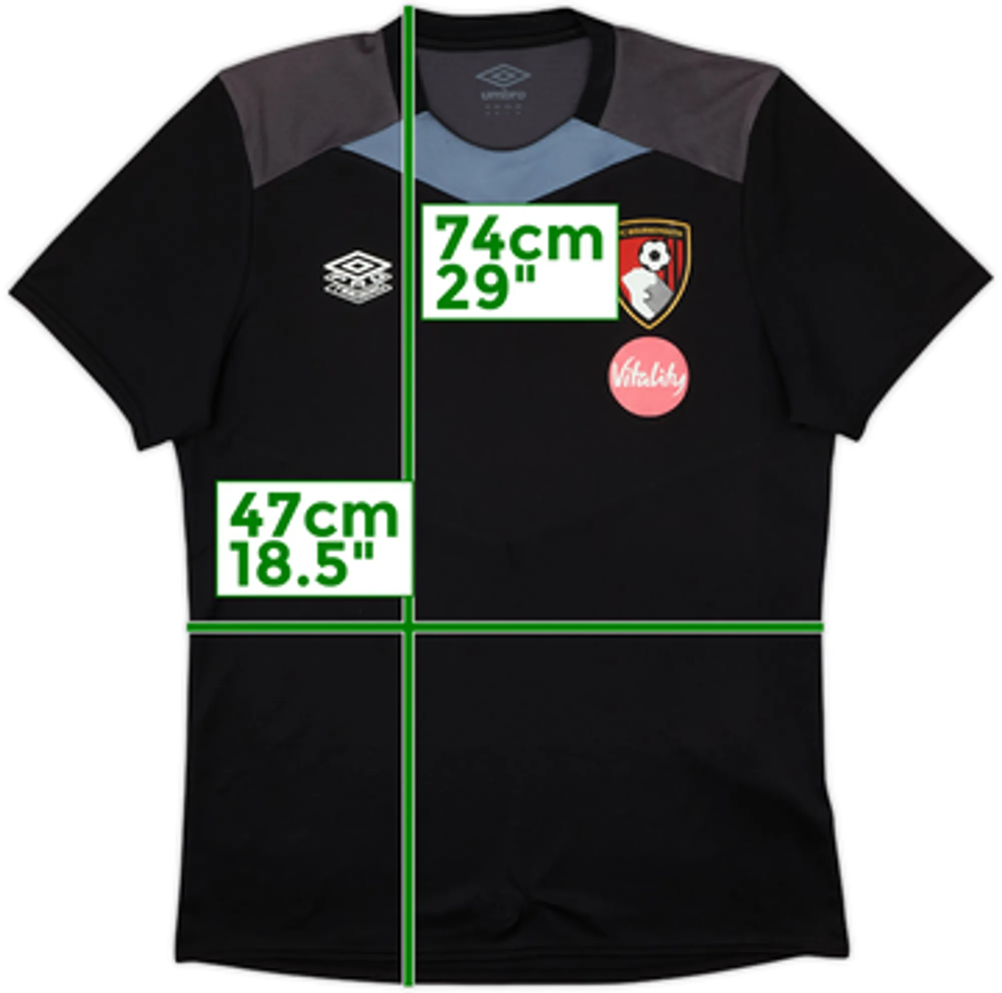 2021-22 Bournemouth Umbro Training Shirt - 8/10 - (M)