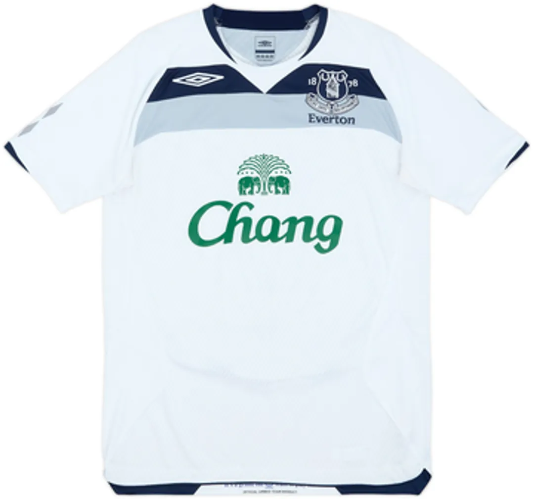 2008-09 Everton Away Shirt Cahill #17 - 7/10 - (S