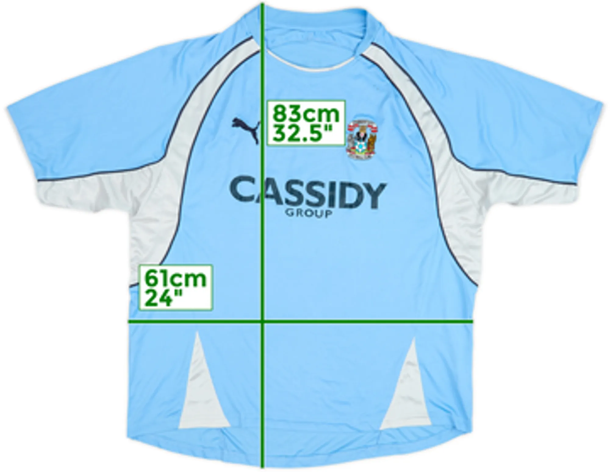 2007-08 Coventry Home Shirt - 6/10 - (3XL)