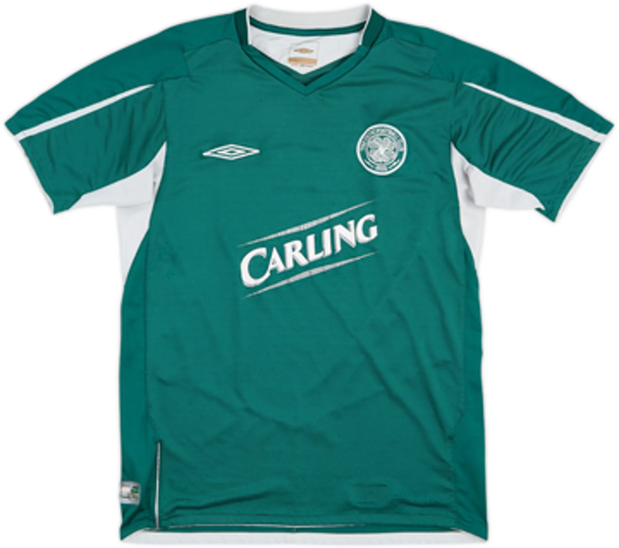 2004-05 Celtic Away Shirt Larsson #7 - 6/10 - (XL.Boys)