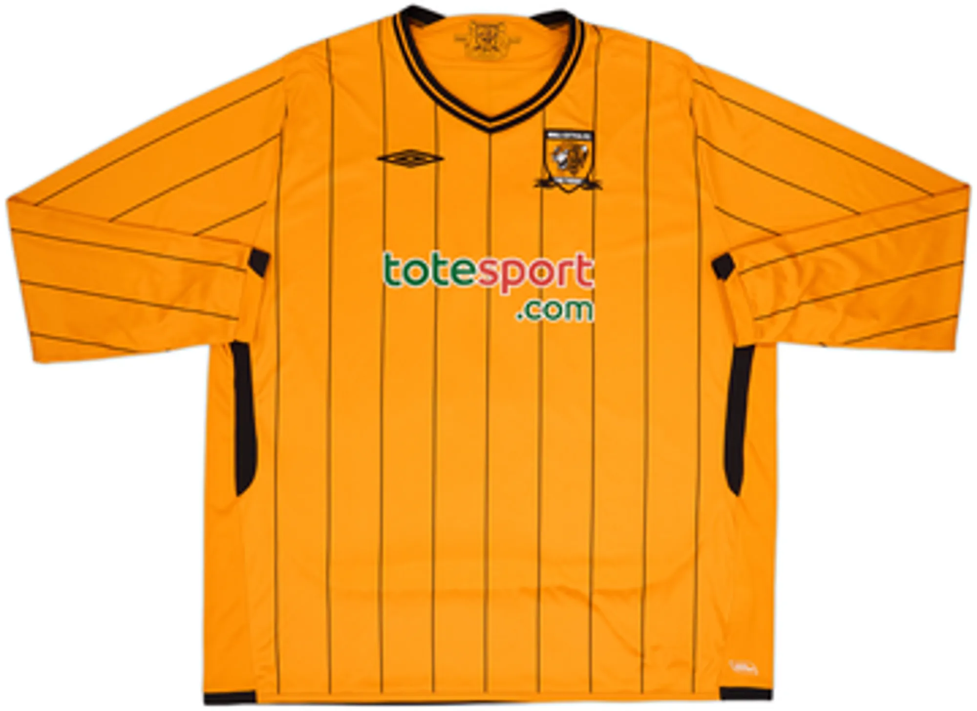 2009-10 Hull City Home L/S Shirt Bullard #21 - 9/10 - (XXL)